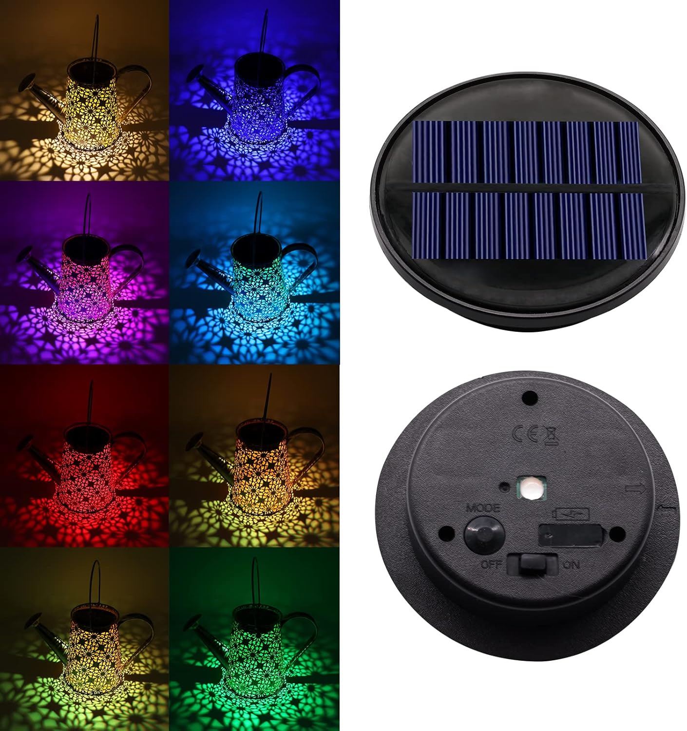 Solar Light Replacement Top Parts 4 Pack(Top Size 3.31 inch