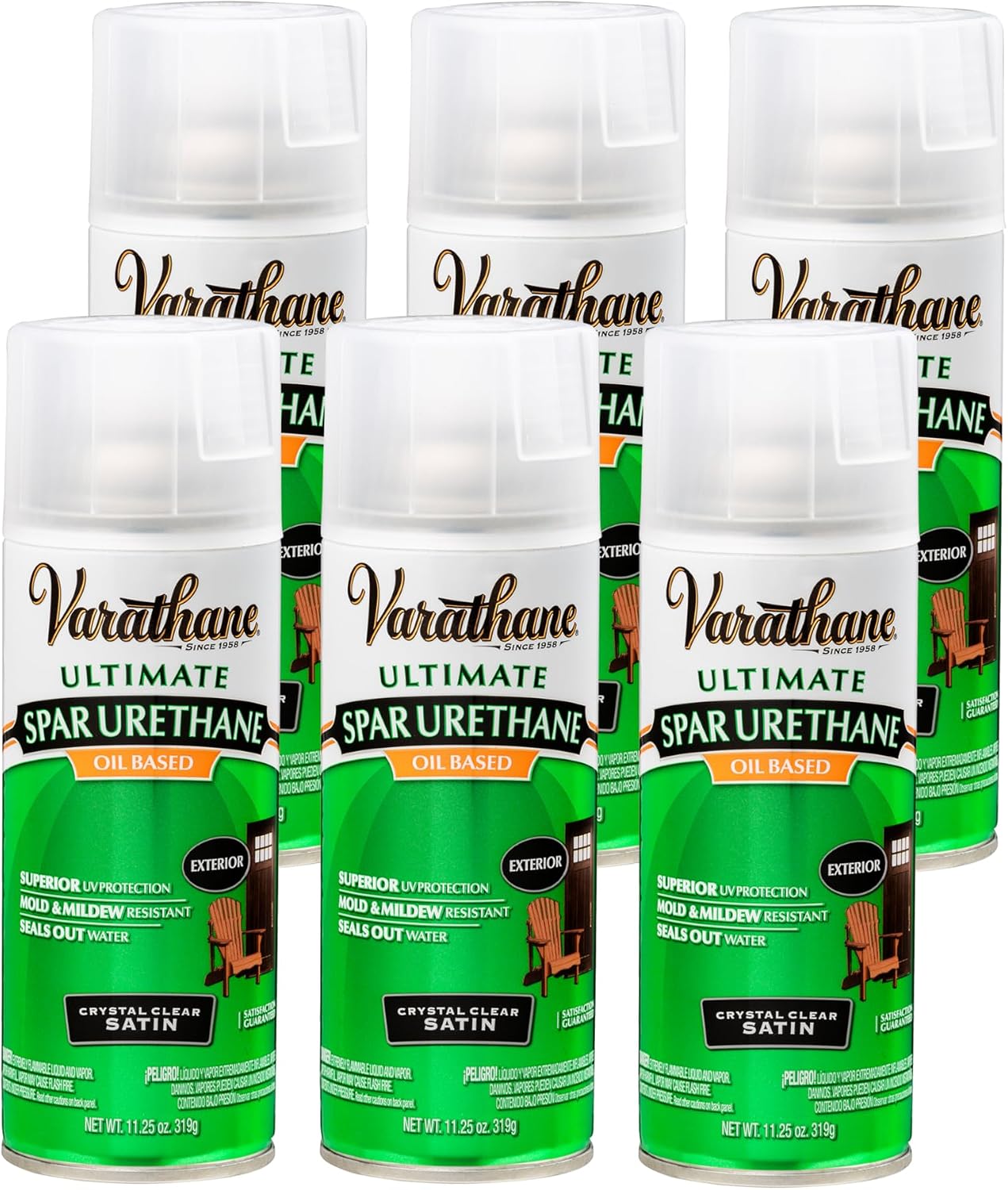 Varathane 9341 Oil-Based Ultimate Spar Urethane, Quart, Satin