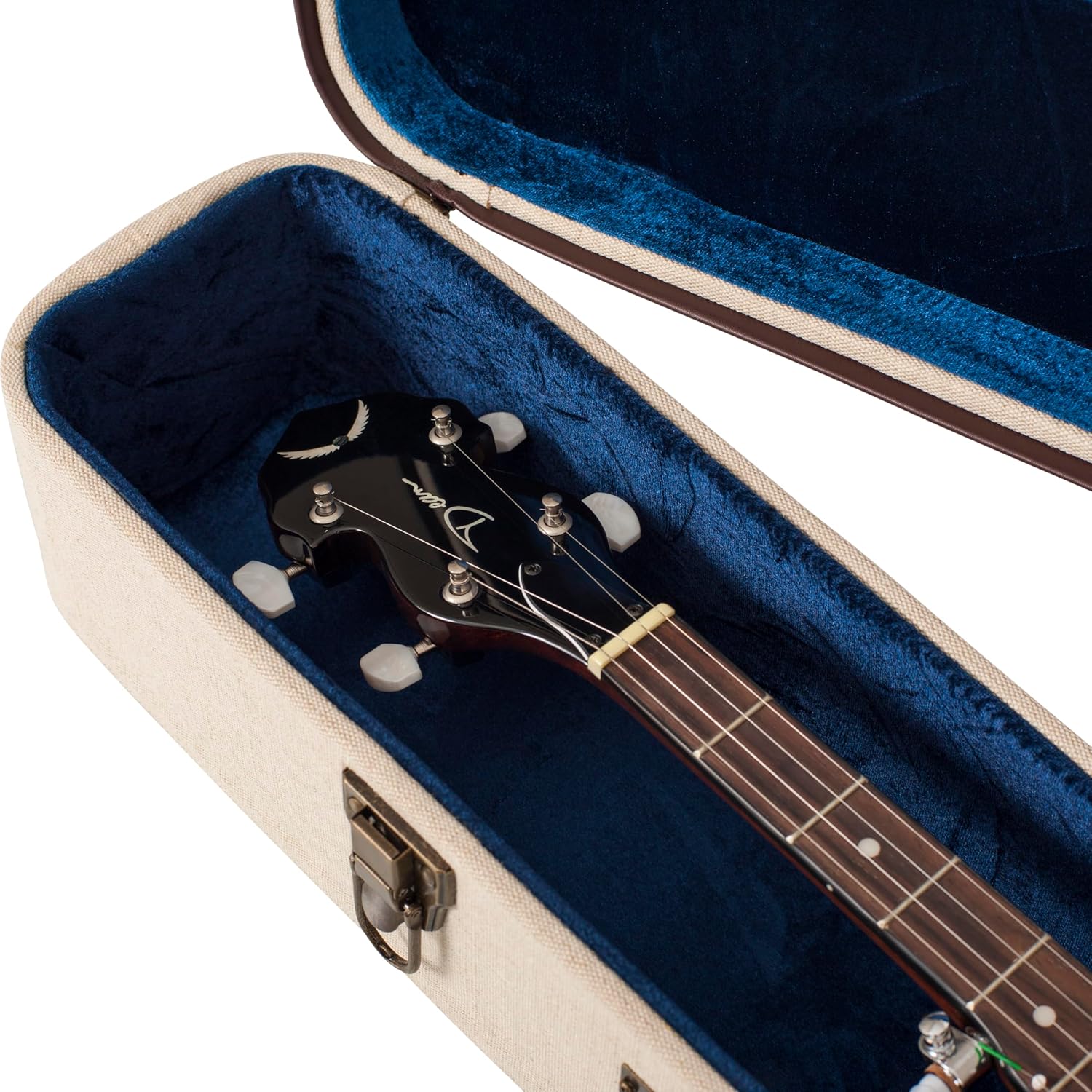 Gator Cases Journeyman Series Deluxe Wood Case for Resonator Style Acoustic Guitars (GW-JW RESO)