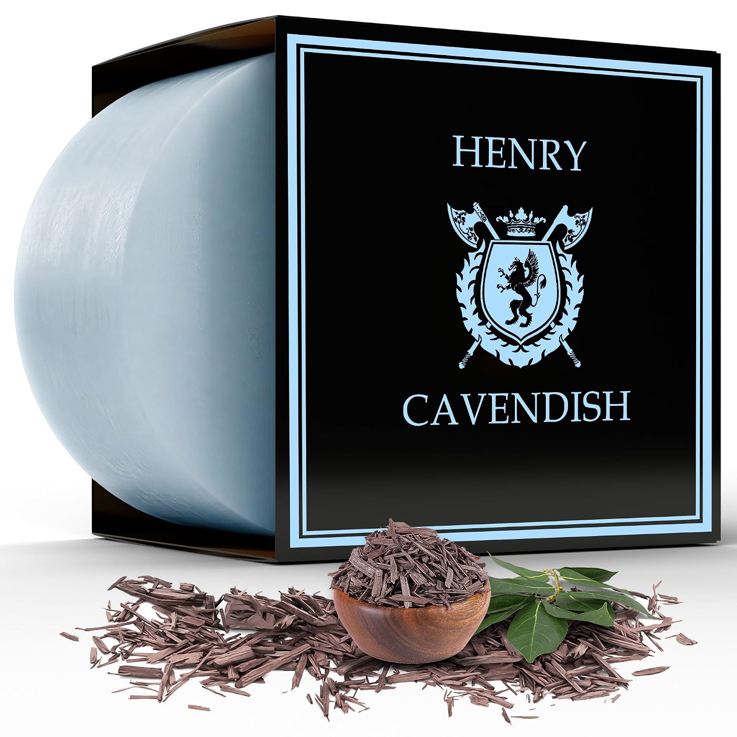 Henry Cavendish Sandalwood Premium Natural Shaving Soap - 4 Oz Puck