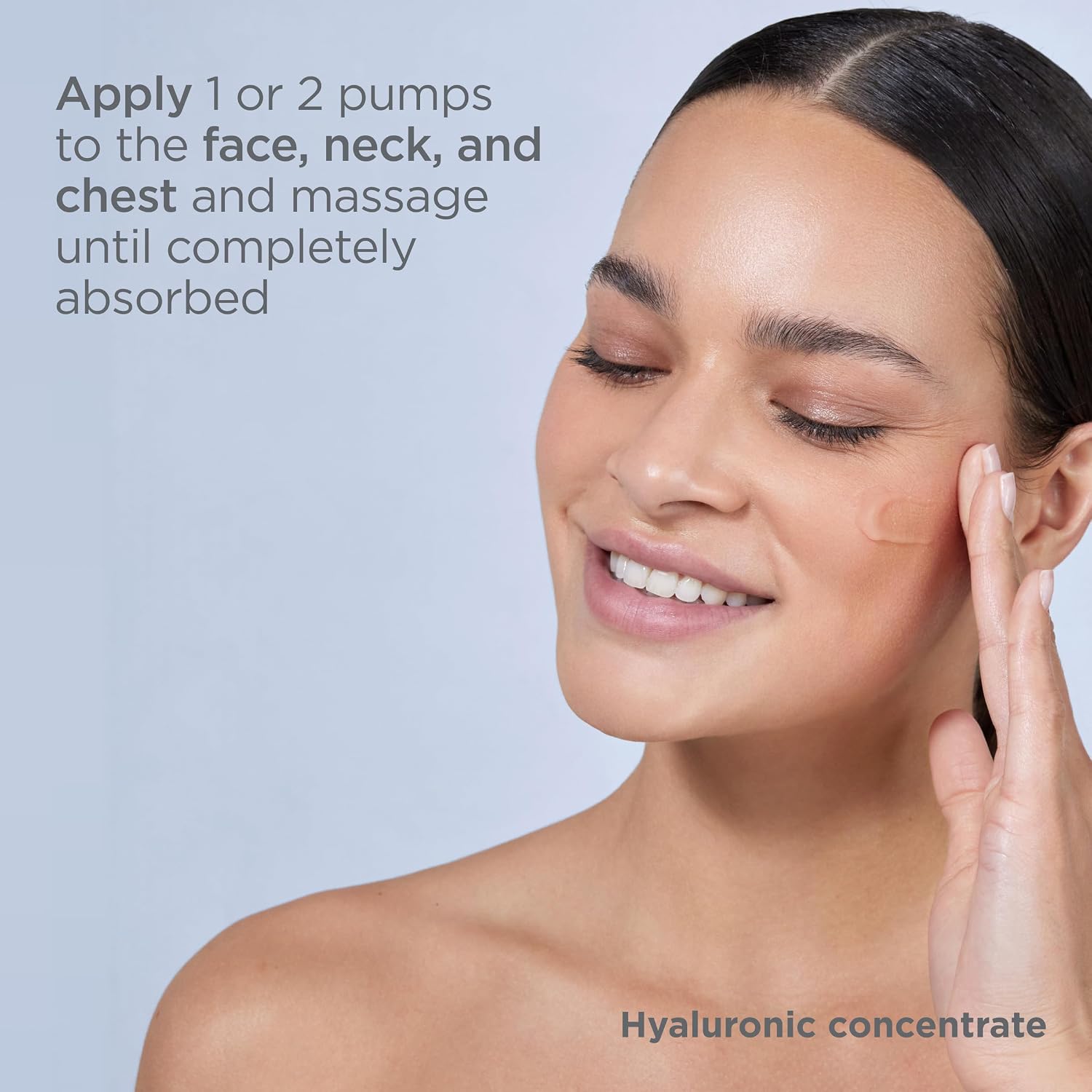 ISDIN Isdinceutics Hyaluronic Concentrate Hydrating Face Serum, 1 fl oz