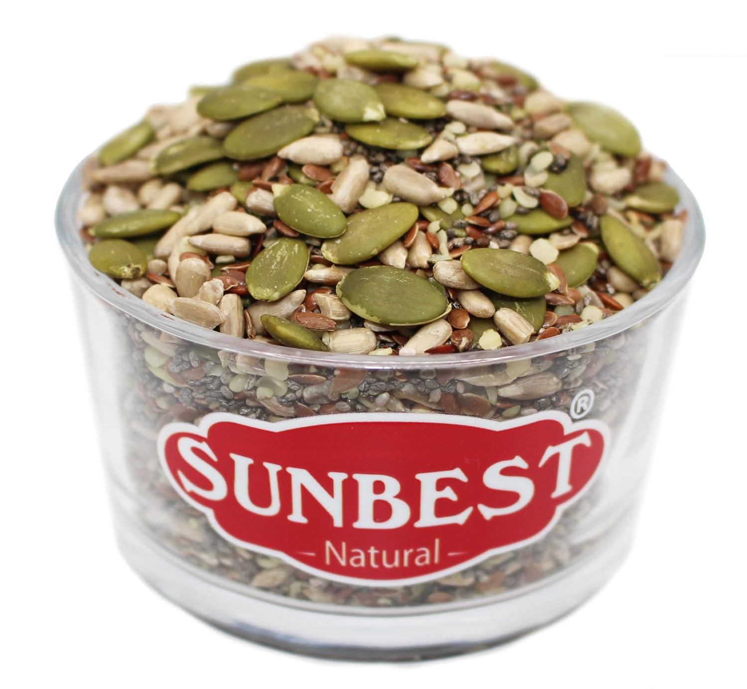 Sunbest Natural Organic Brown Sesame Seeds 32 oz.(2 lb) - USDA Organic, Non-GMO, Vegan, Gluten-free, Kosher - Fresh & Nutrient-Rich Snack, Topping, Baking - 2-Pack 16 oz