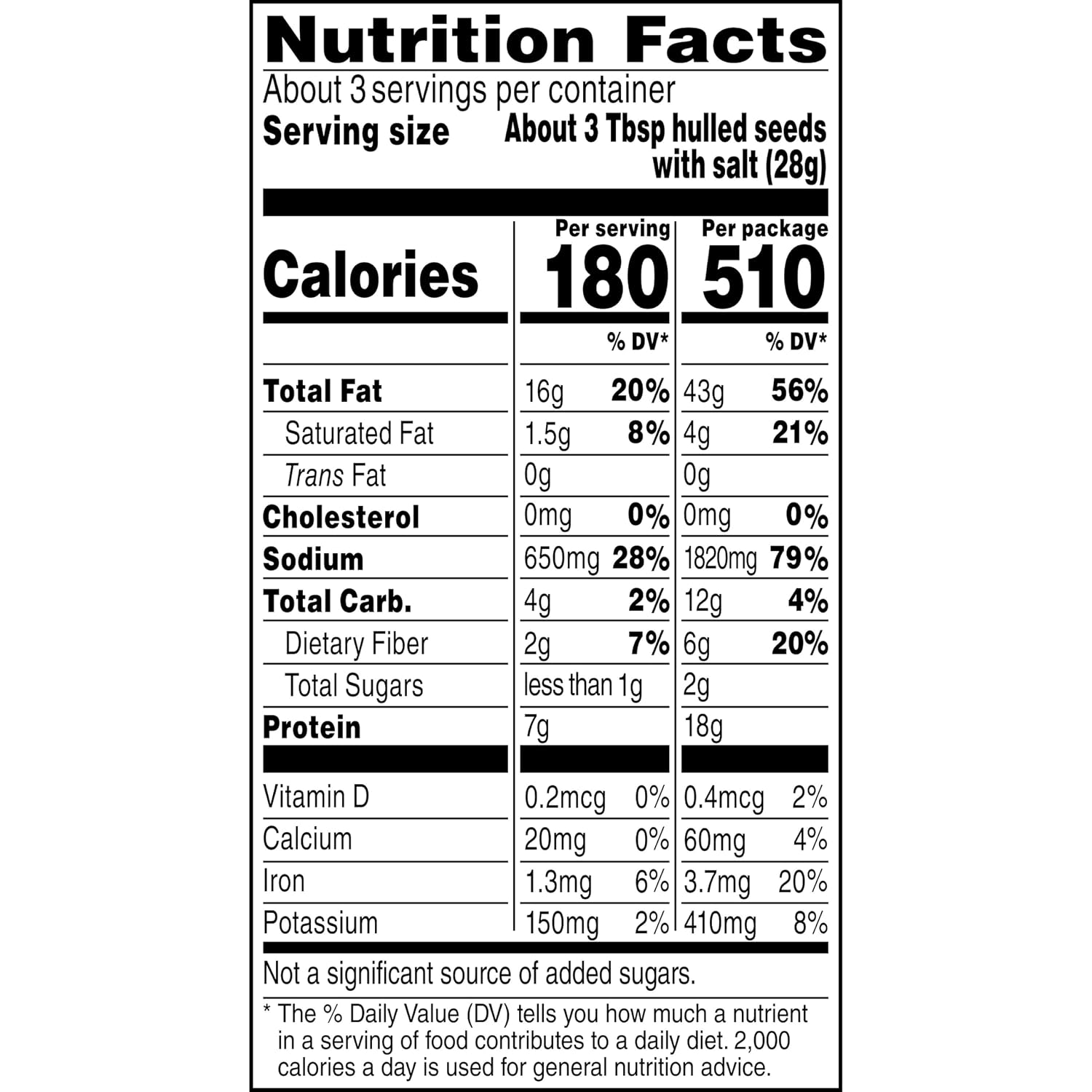Spitz Sunflower Seeds, Salted, 6 Ounce (Pack of 9)