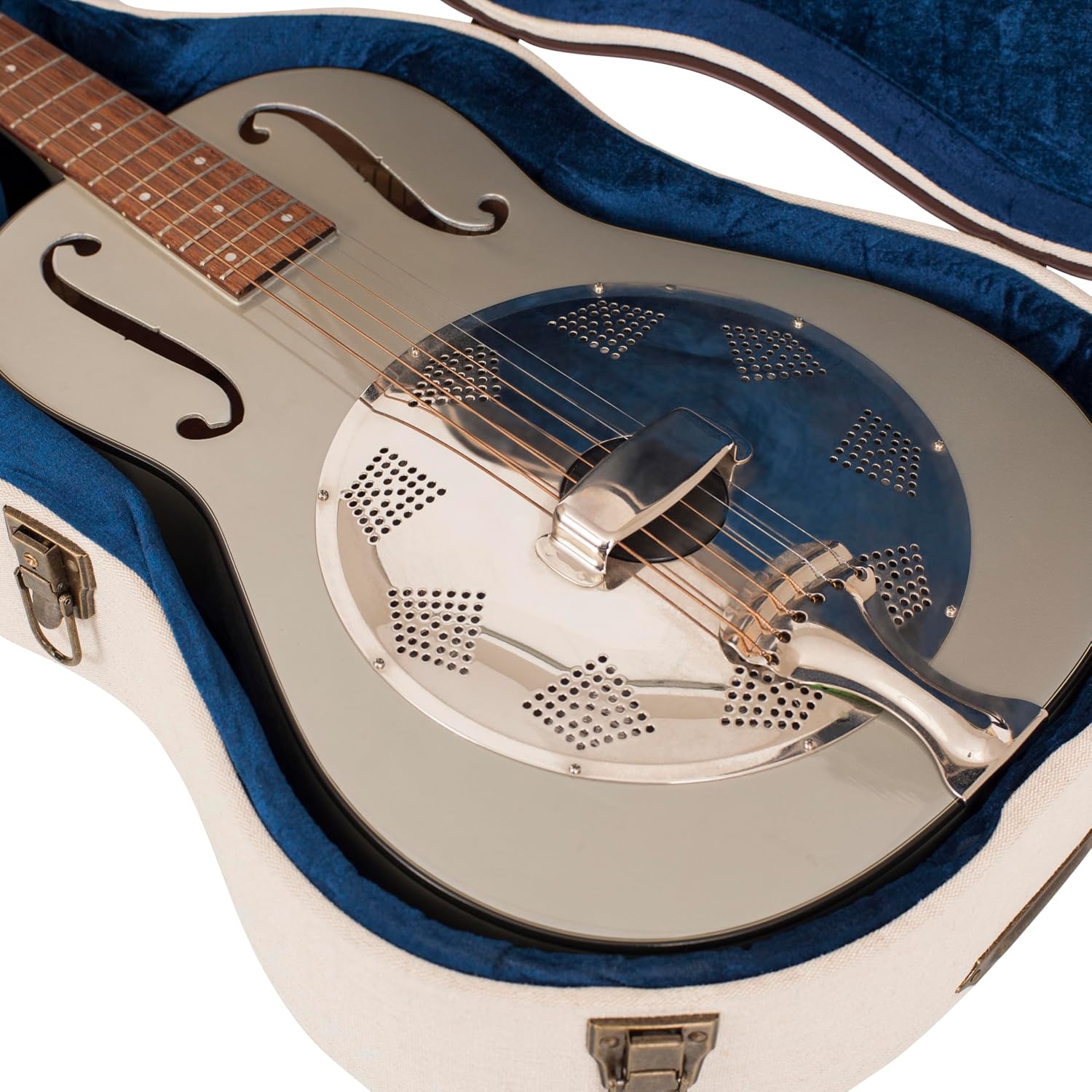 Gator Cases Journeyman Series Deluxe Wood Case for Resonator Style Acoustic Guitars (GW-JW RESO)