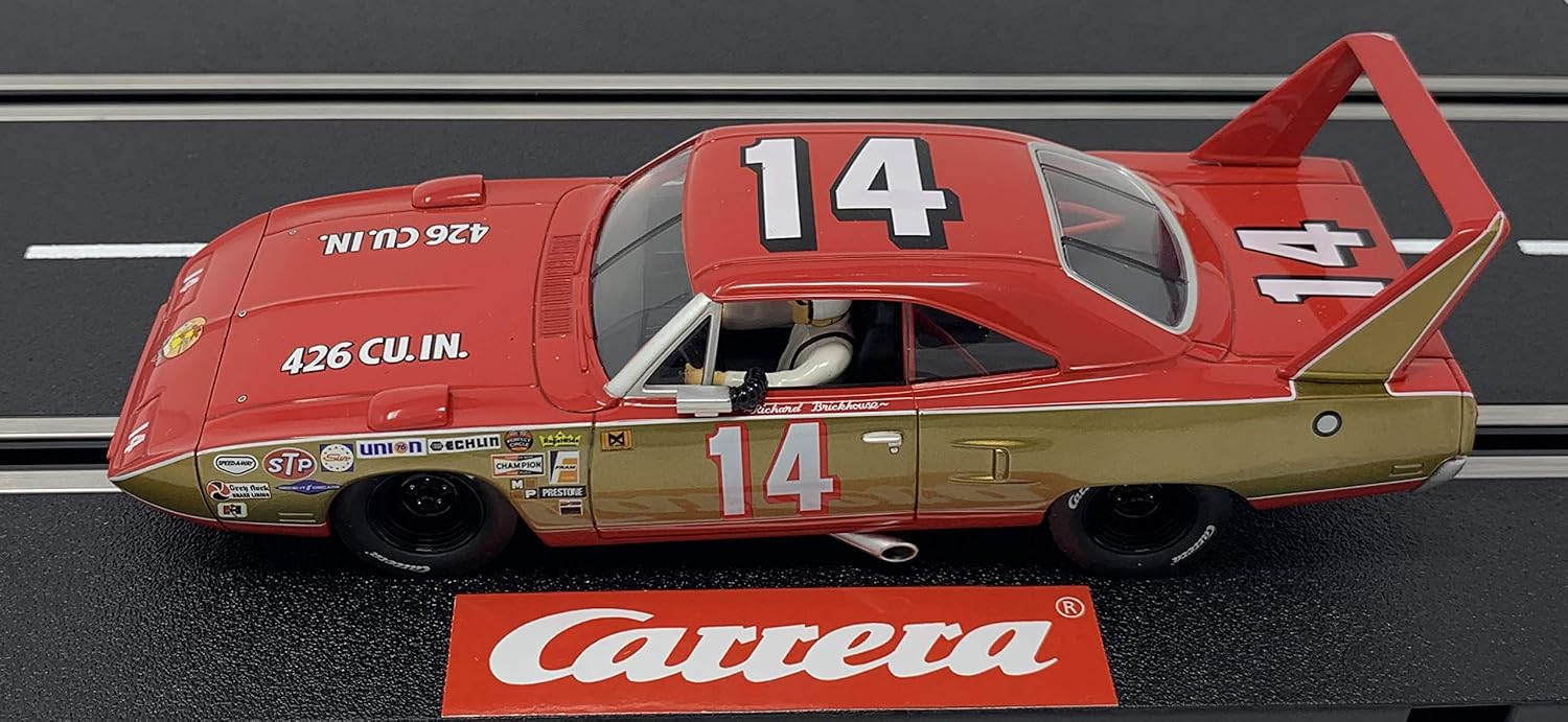 Carrera 30944 Plymouth Superbird No. 14 1:32 Scale Digital Slot Car Racing Vehicle Digital Slot Car Race Tracks