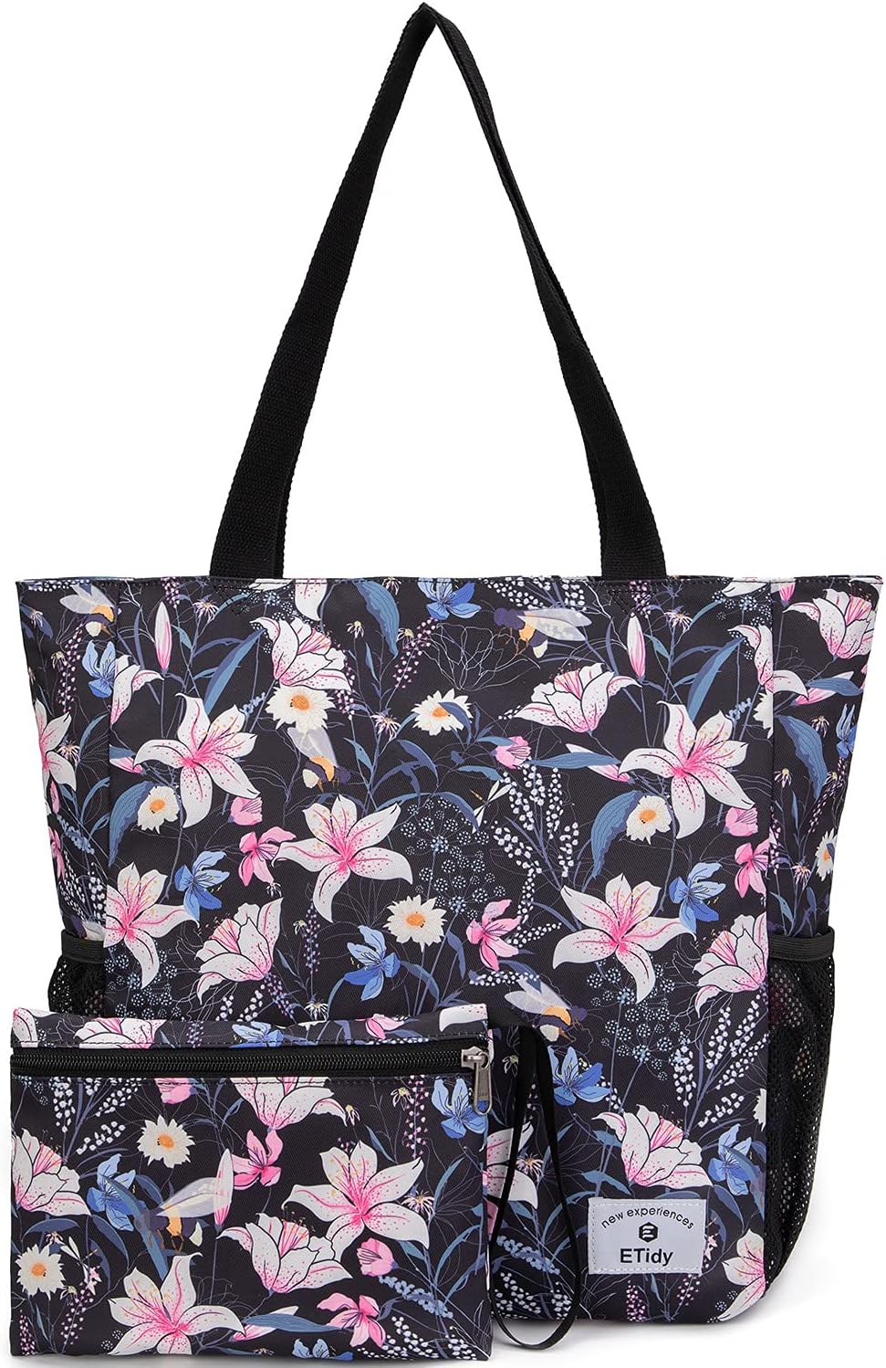 ETidy Large Capacity Foldable Tote Bag With Zipper