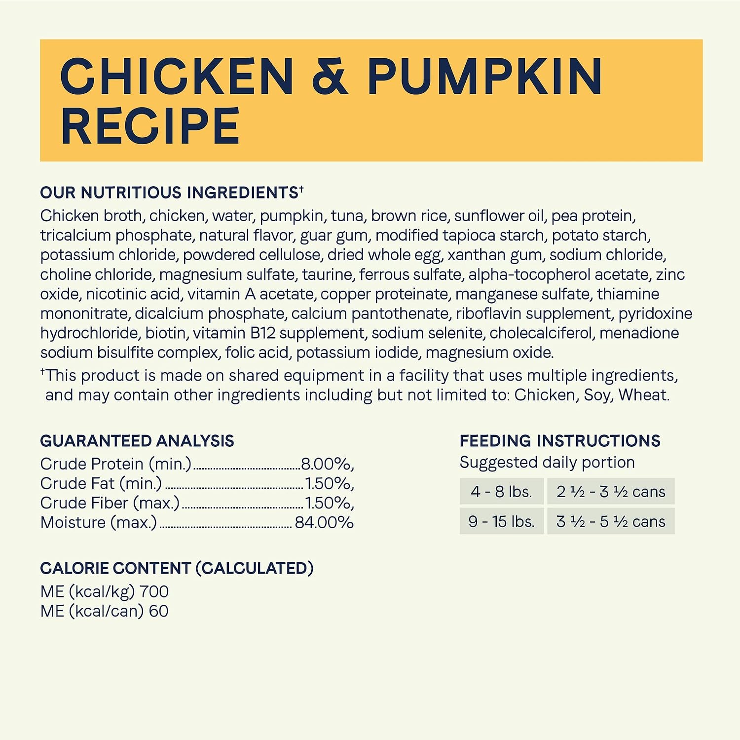 Canidae Balanced Bowl Wet Cat Food, Tuna & Carrots Recipe, 3 oz. (Case of 24)
