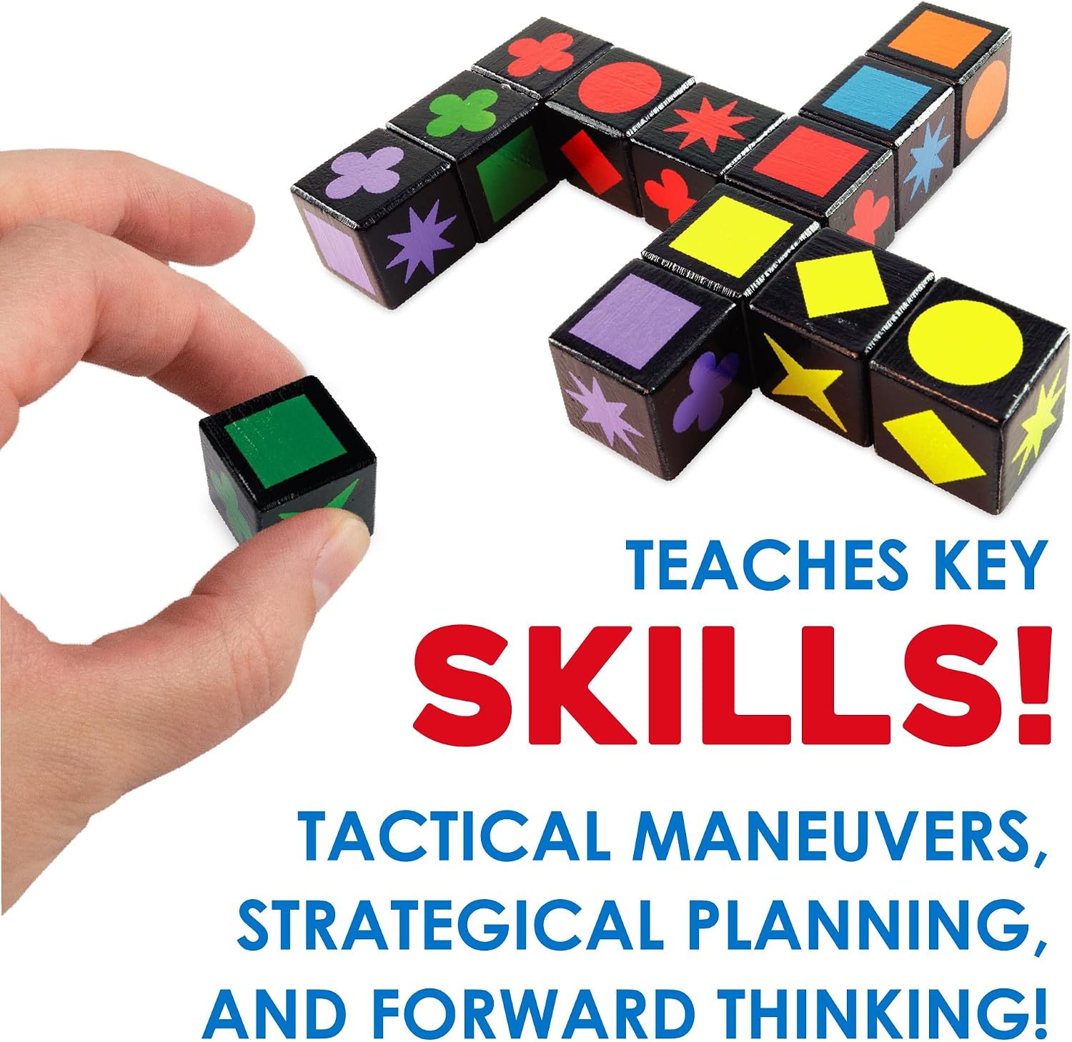 Mindware | Qwirkle: Travel (NEW) | Board Game | Ages 6+ | 2-4 Players | 45 Minutes Playing Time