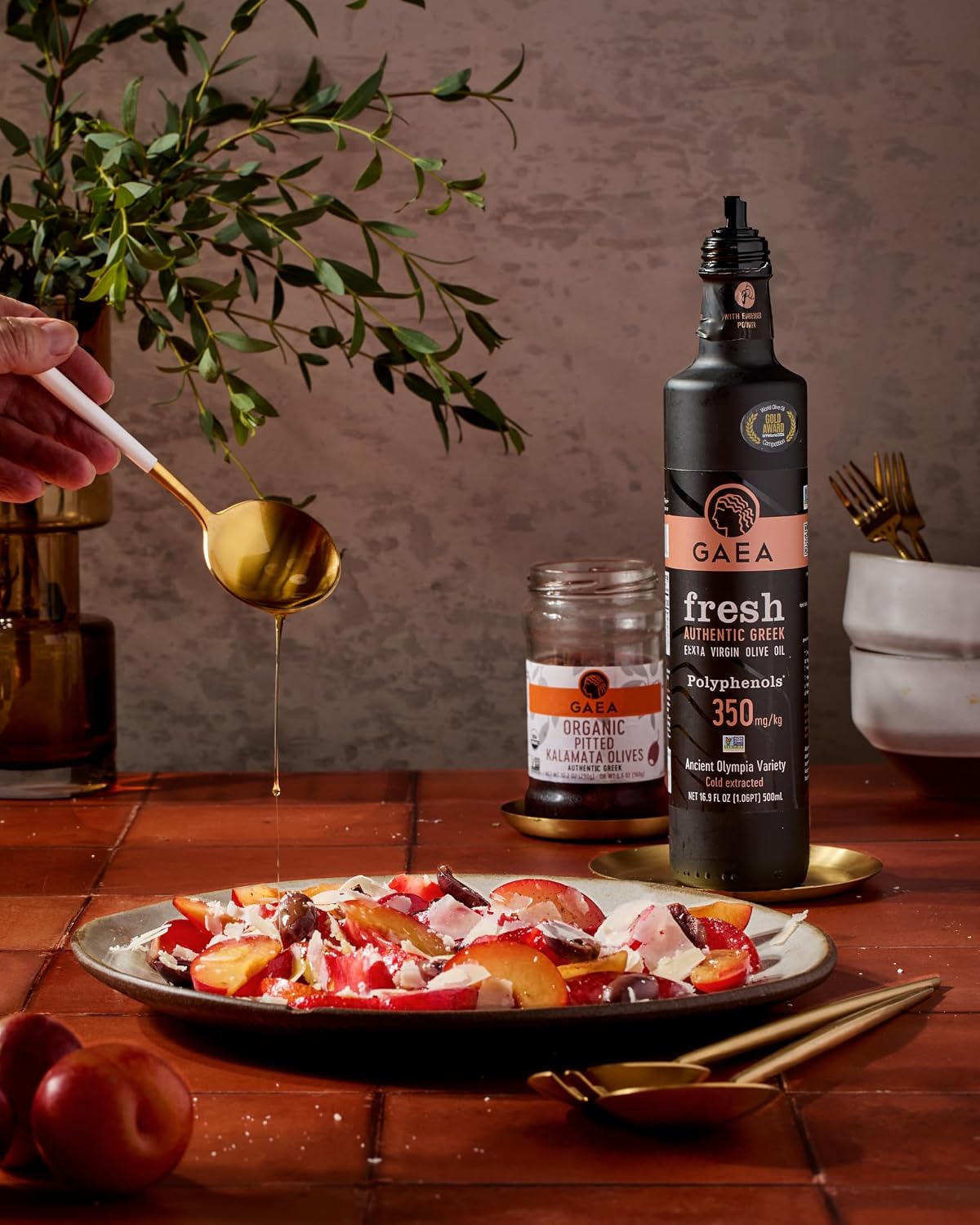 Gaea Fresh, Extra Virgin Olive Oil, 16.9 fl oz (500 ml)
