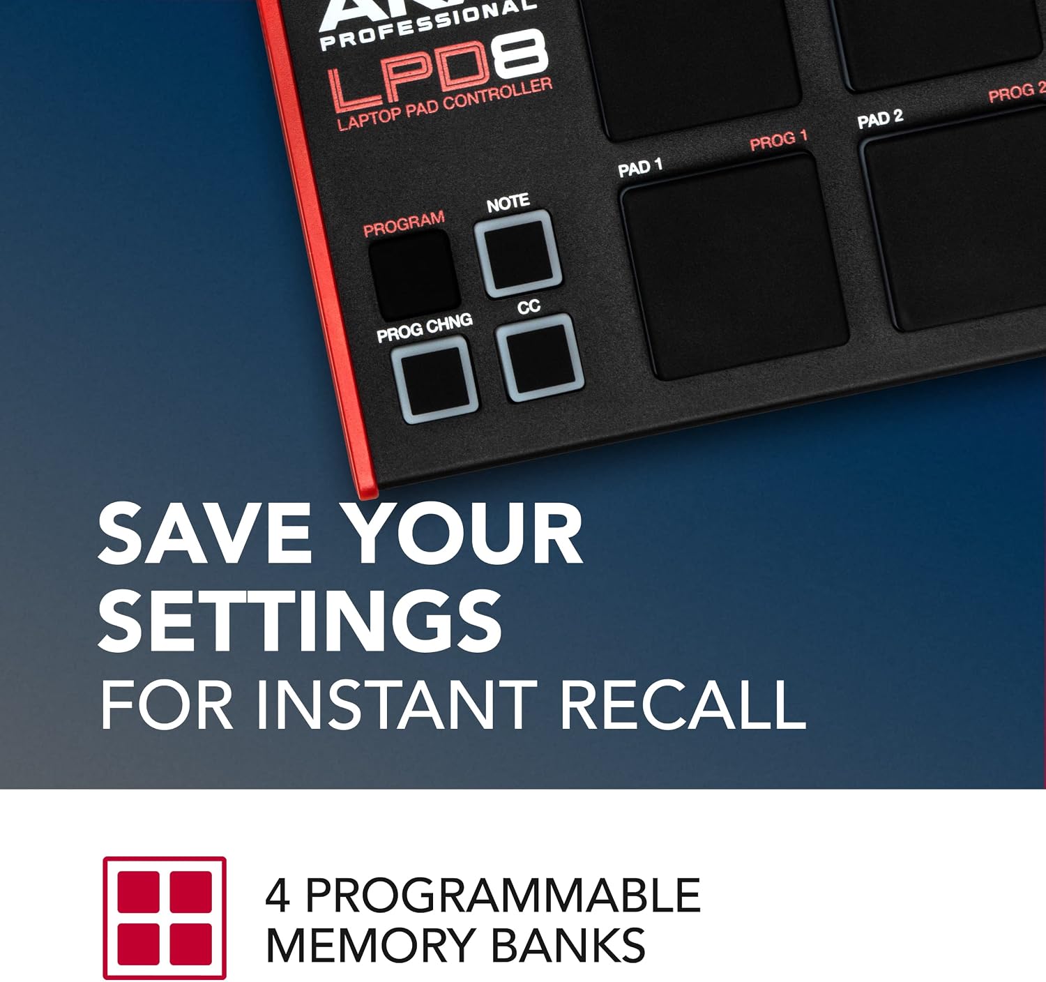 Akai Professional MPD218 USB MIDI Pad Controller