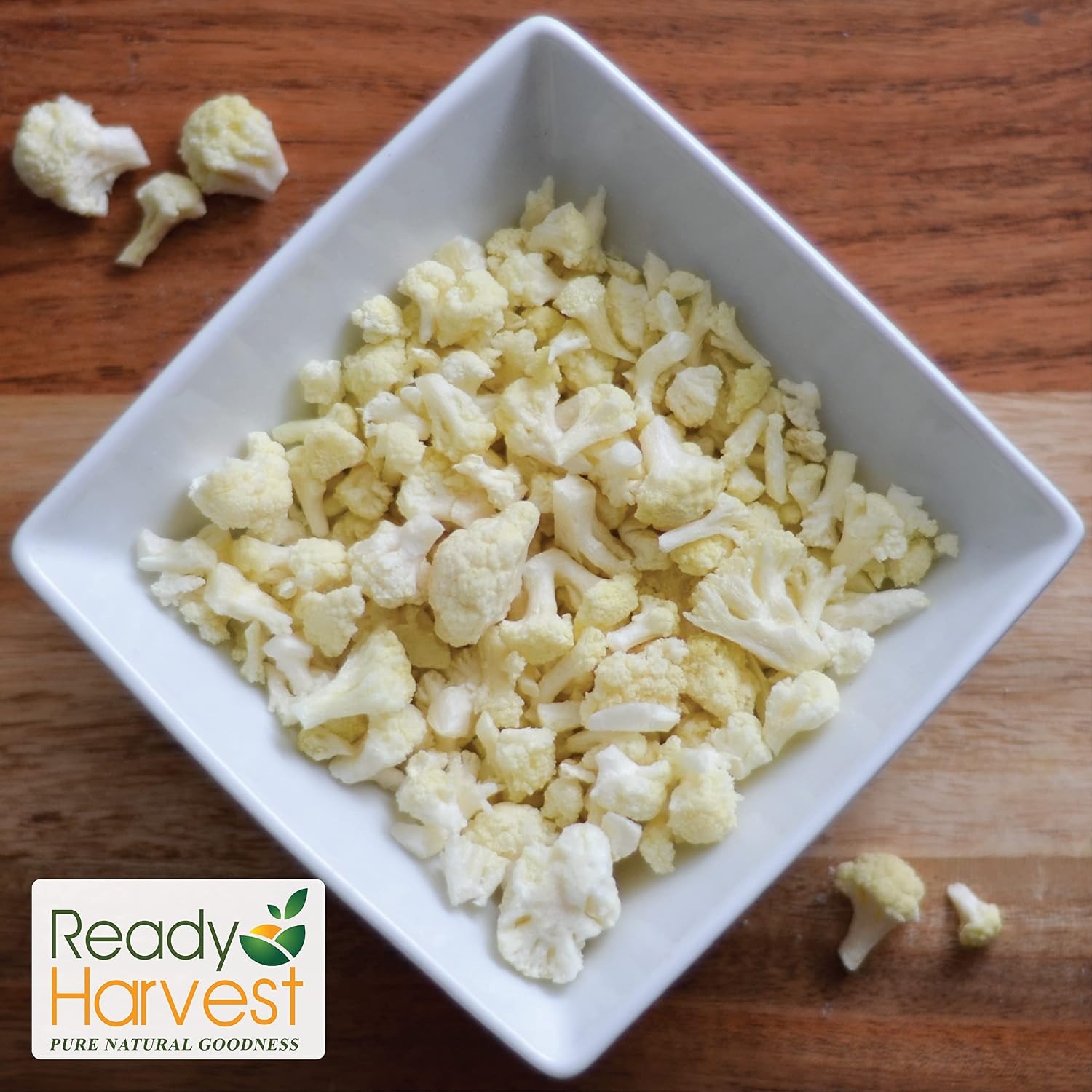 Ready Harvest Freeze Dried Food - Cauliflower | Emergency Food | Camping & Storage | #10 Can | 25-Year Shelf Life | Cans Filled to the Top