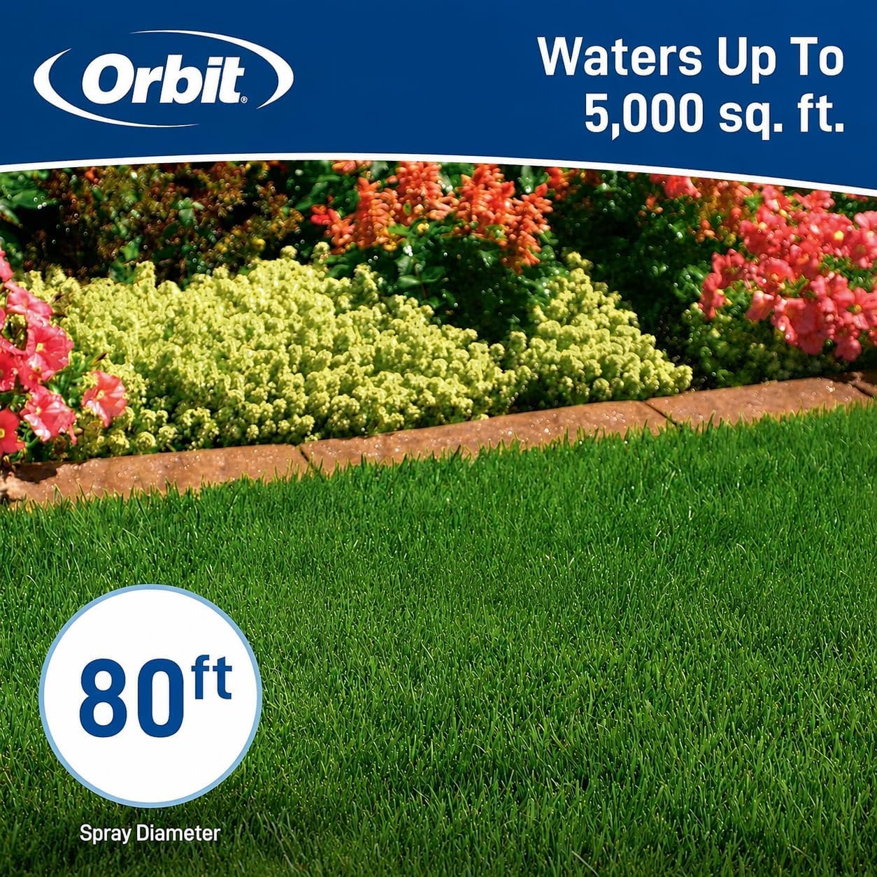 ORBIT Irrigation 27793 T-Post Fence Sprinkler (Adjustable)