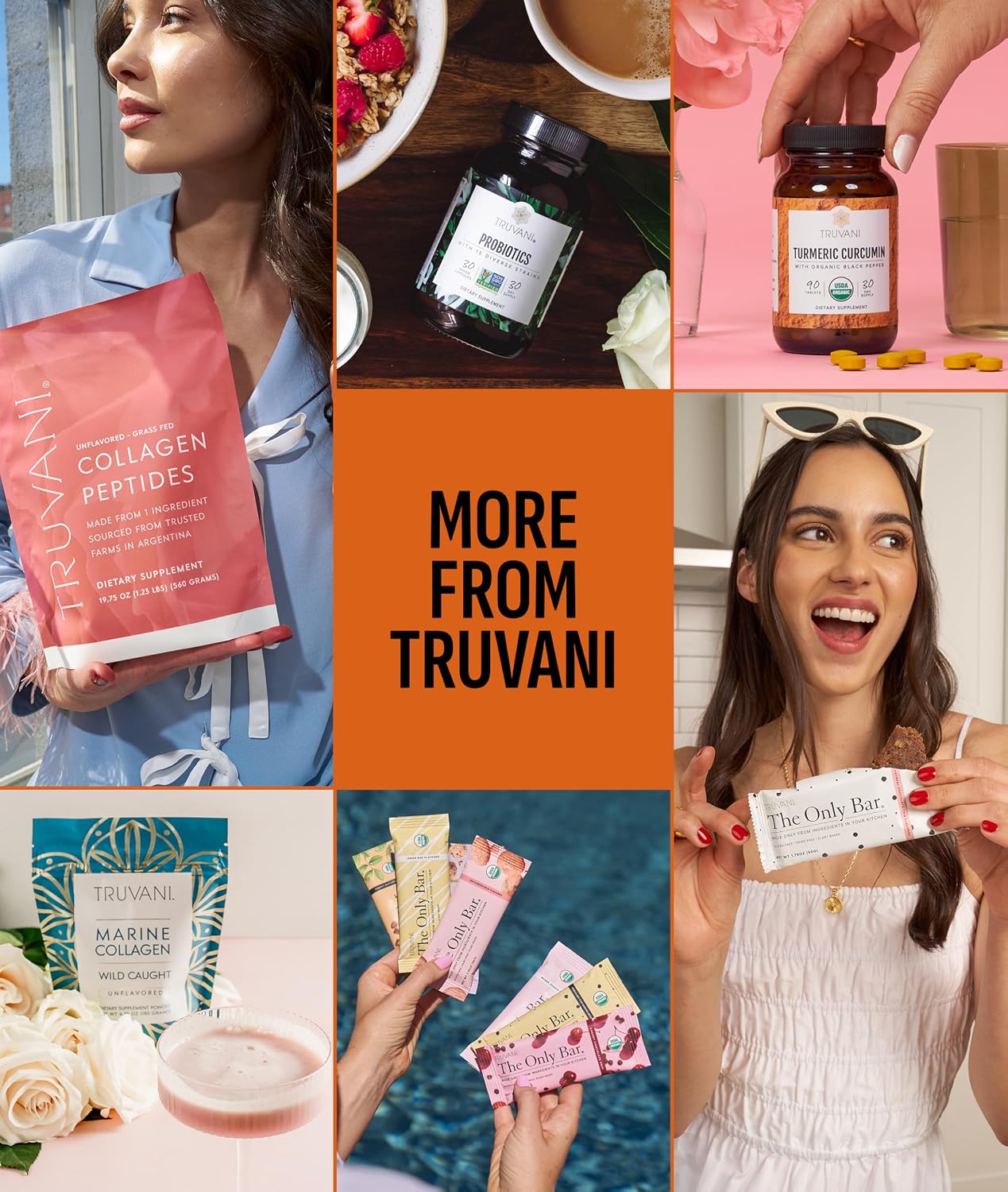 Truvani Organic Plant Based Protein Powder | Chocolate Peanut Butter
