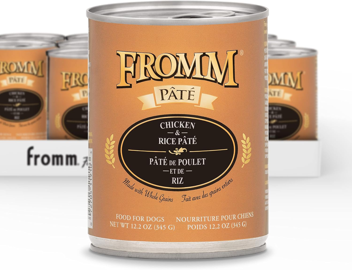 Fromm Venison & Lentil Pate Dog Food - Premium Wet Dog Food - Venison Recipe - Case of 12 Cans