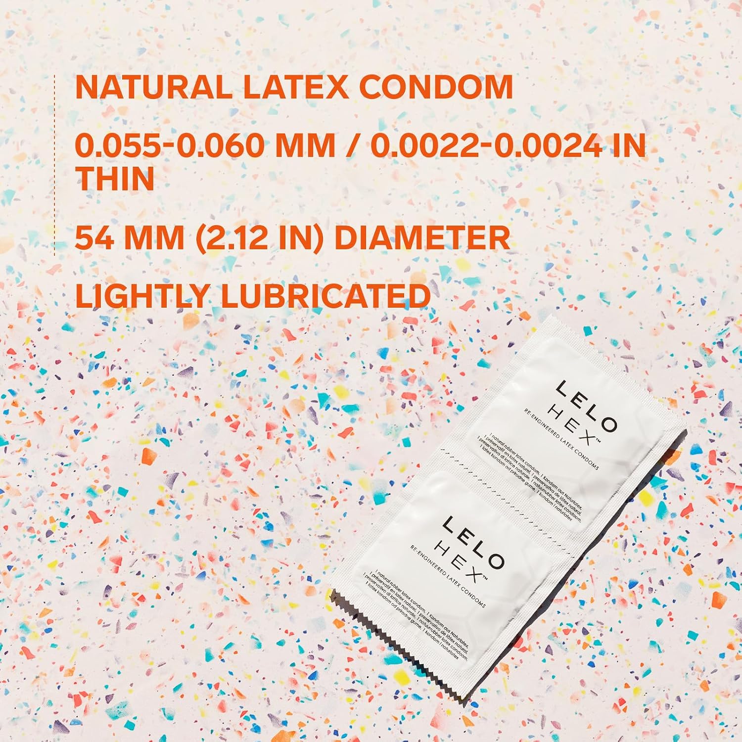 LELO HEX Original - Ultra Thin Condoms, Increased Strength, 12 Pack | This ultra thin condom offers increased strength without reducing sensation, for comfortable, reliable protection.