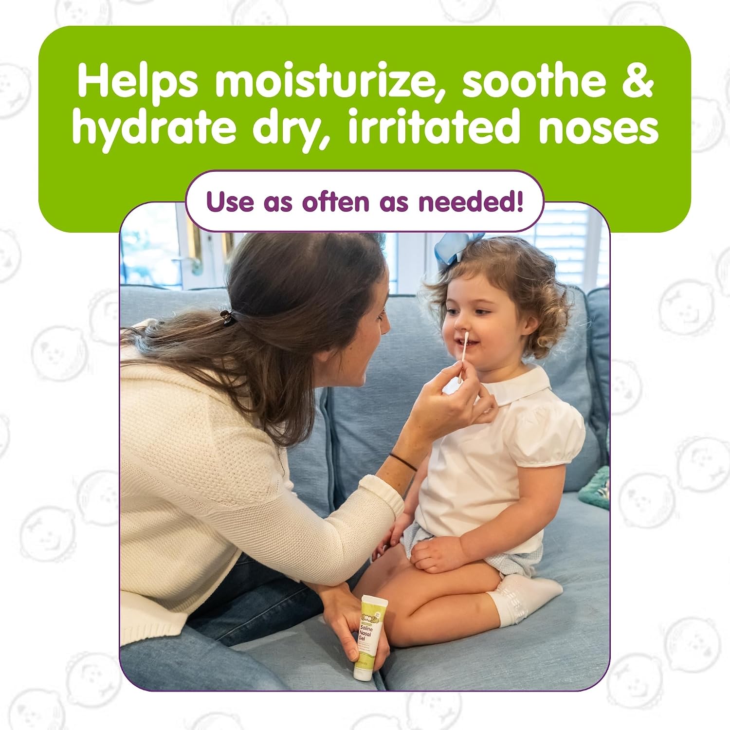Boogie Moisturizing Saline Nasal Gel for Babies & Kids - 1 oz (3 Pack) | Fragrance Free - Drug-Free Formula - Made with Aloe and Natural Saline - Soothes and Hydrates Dry or Irritated Noses