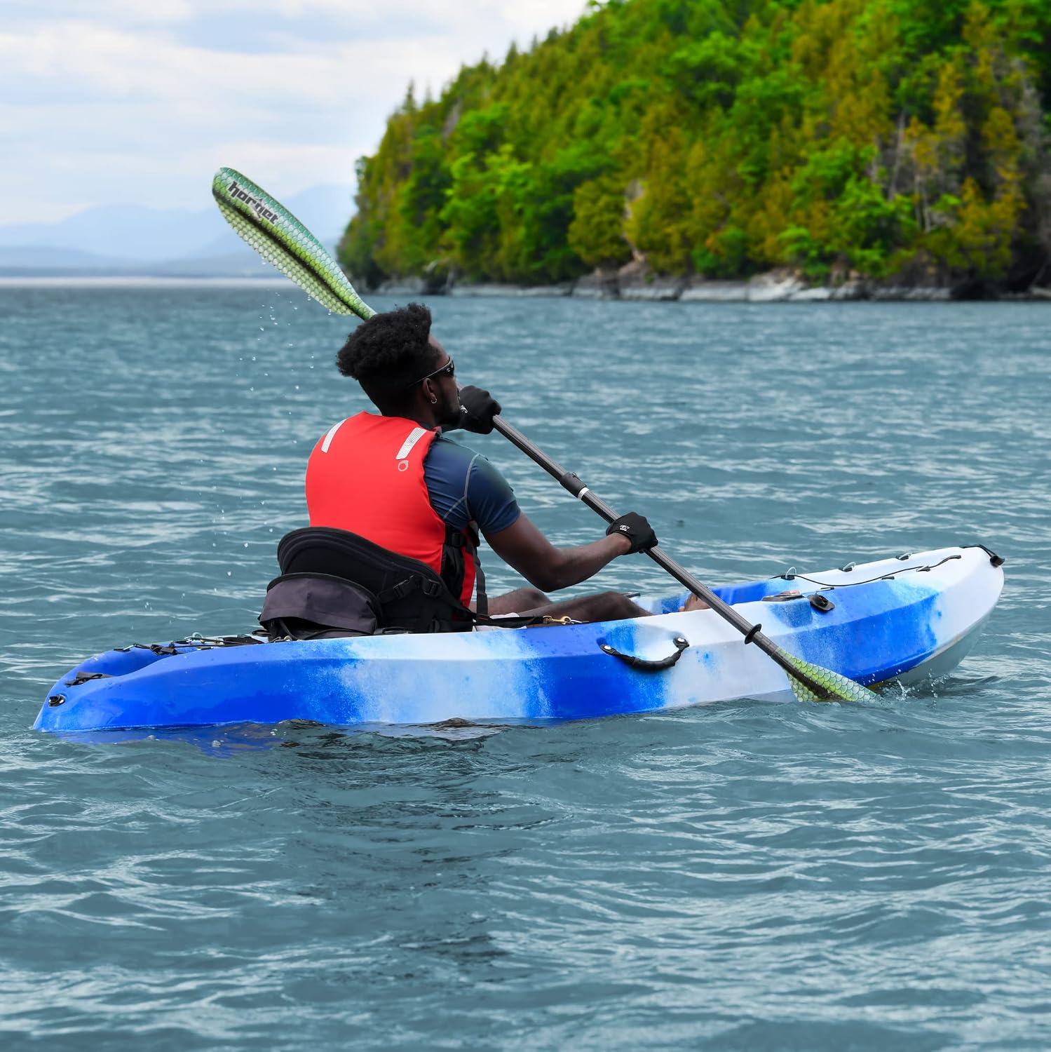 Hornet Watersports Fiberglass Kayak Paddle for Adults- Ideal for Touring