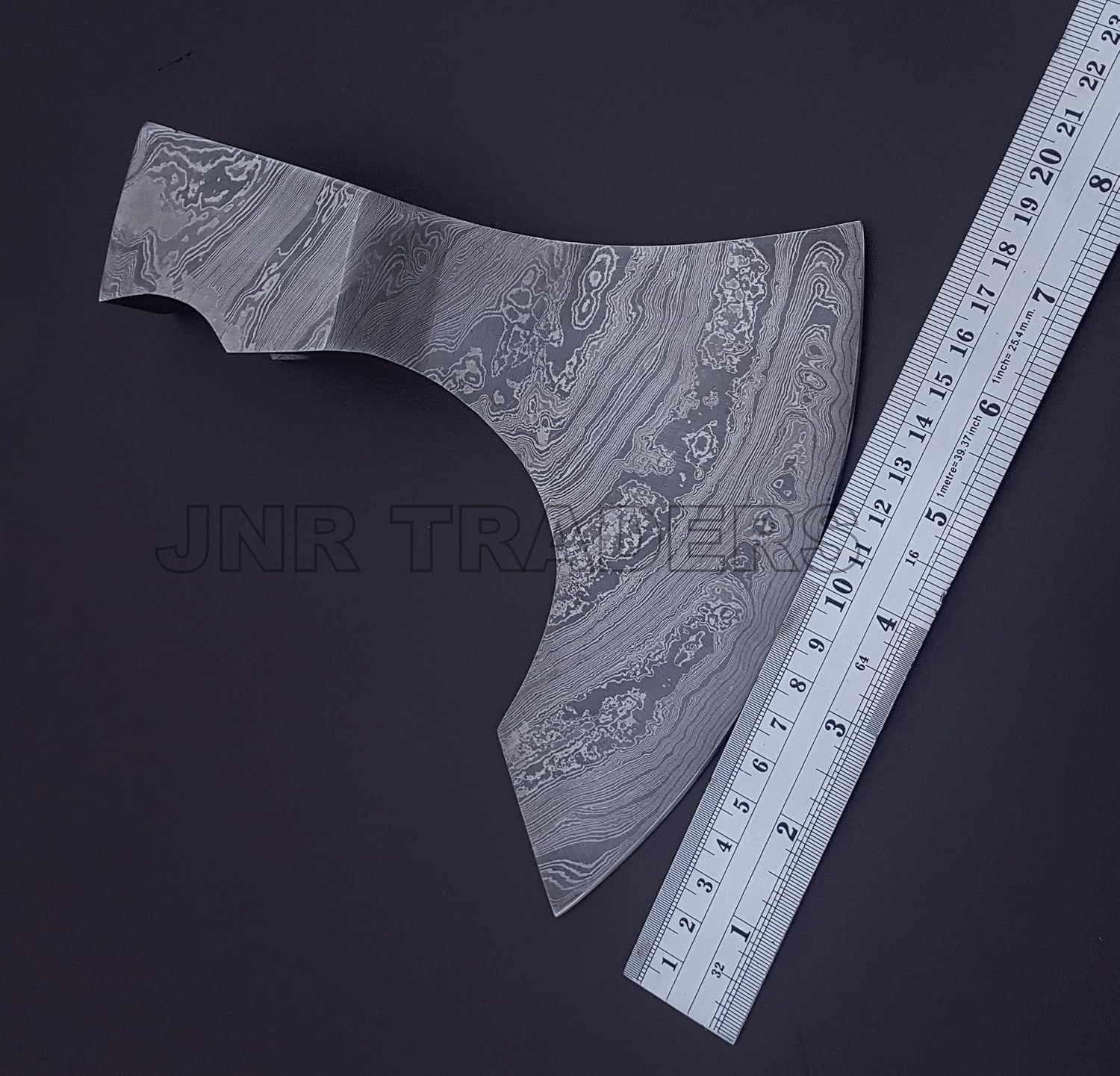 Axe Head Handmade Damascus Viking Hatchet Axe Bearded Camping Wood Cutting Chopping Splitting Axe Medieval Battle Axe Head Ax-2039