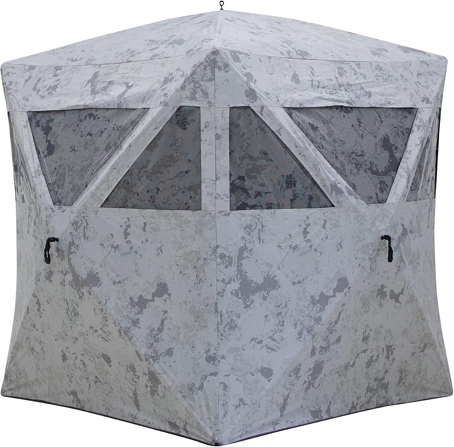 Barronett Blinds Radar Portable Hunting Blind, Pop-Up Hub Blind, Zipperless Windows, Lightweight, 2-Person, 67" x 71" x 71"