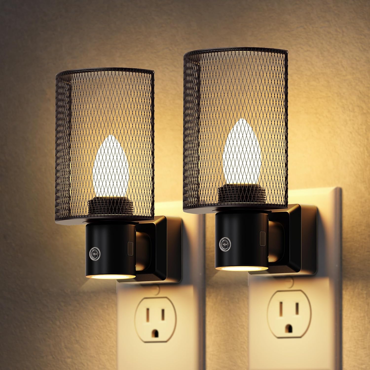 DORESshop Nights Lights Plug Into Wall, Plug in Night-Light, 3000K