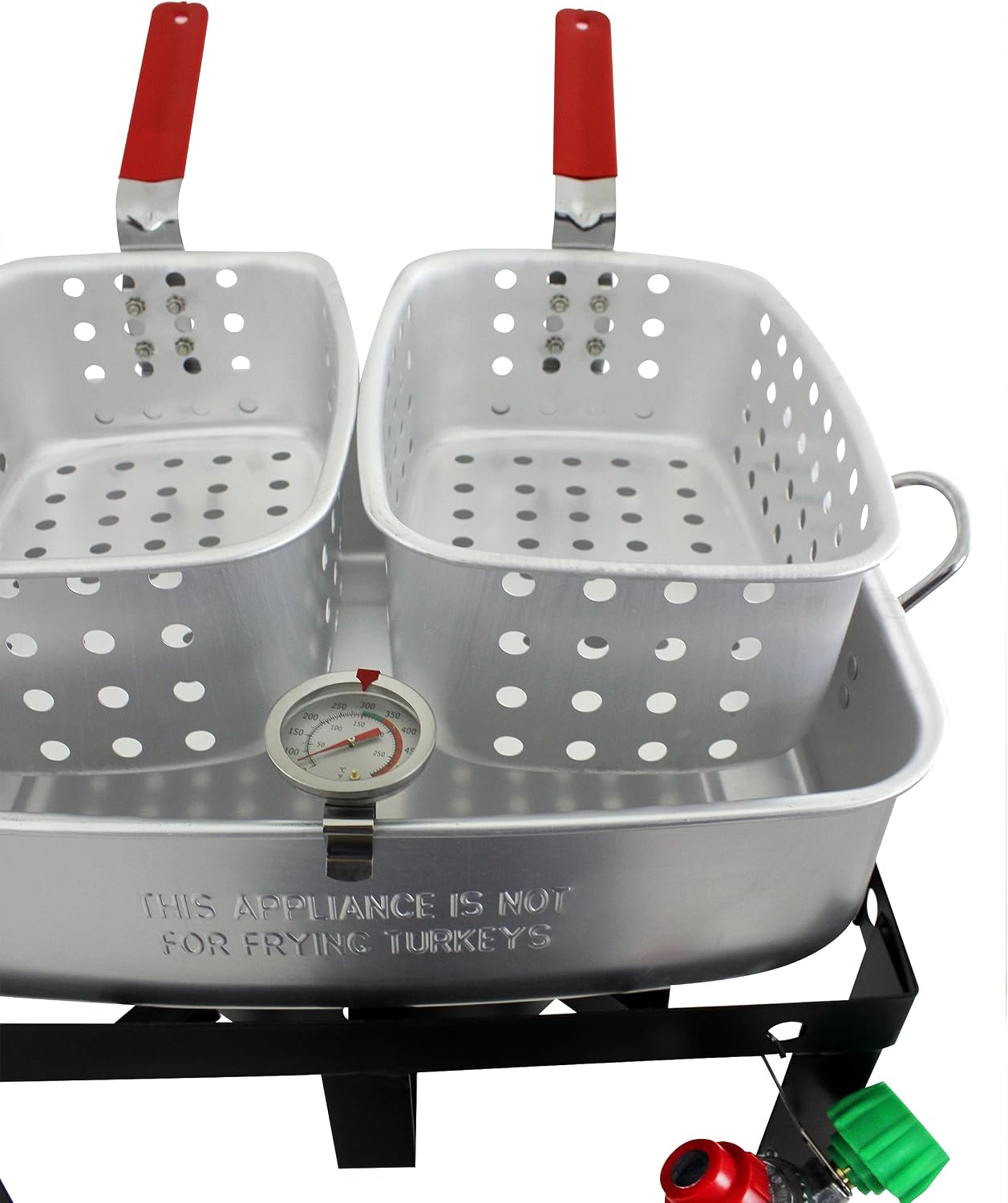 Chard FFPA105 Fish and Wing Fryer, Silver