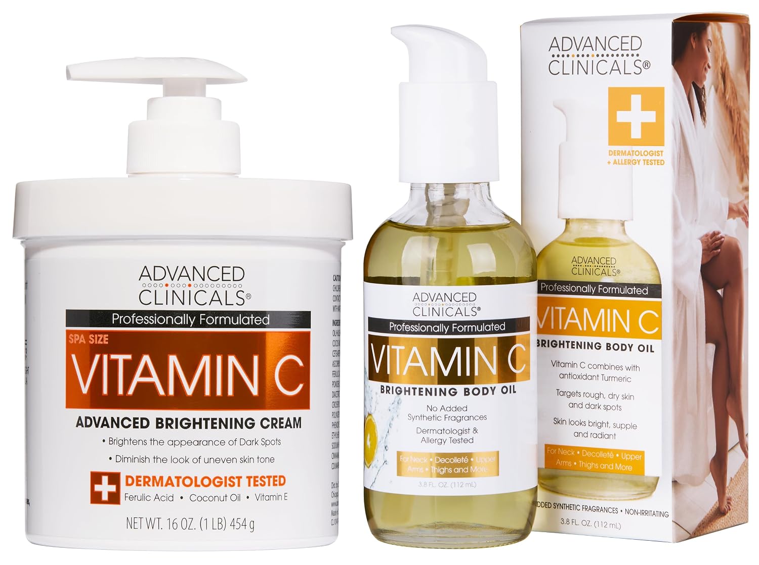 Advanced Clinicals Hydrating Collagen Oil For Body & After Shower | Visible Anti Aging Moisturizing Collagen Body Oil For Women & Men Helps Soften Appearance Of Crepe Skin & Wrinkles, 3.8 Fl Oz