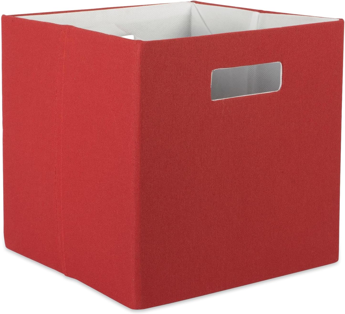 DII Fabric Storage Cube Organizer Bin 13x13x13 Foldable, Teal