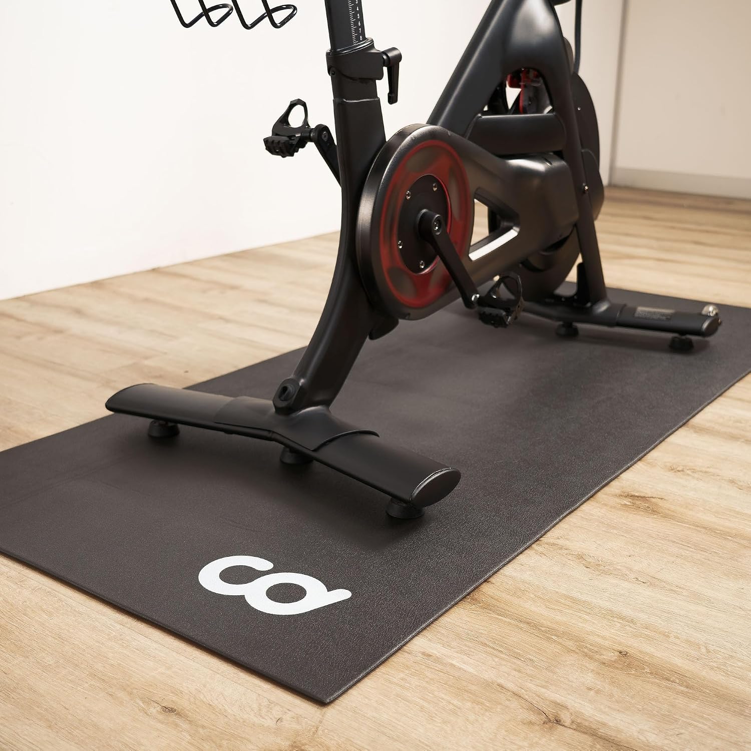 CyclingDeal Bike Trainer Floor Mat - Compatible with Indoor Exercise Stationary Bike Treadmill Elliptical Waterproof Gym Flooring Equipment - Indoor
