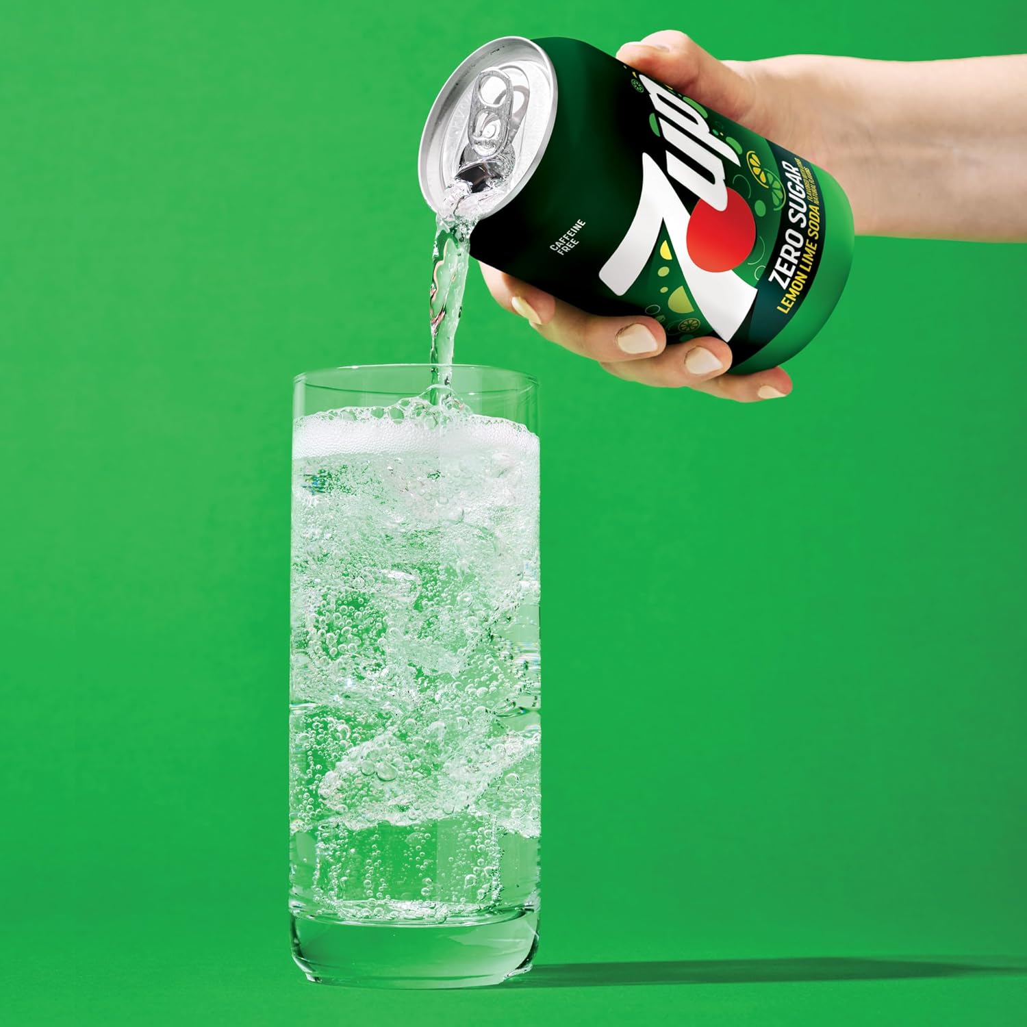 Zero Sugar 7-Up Soda, 12 Oz., Pack of 12