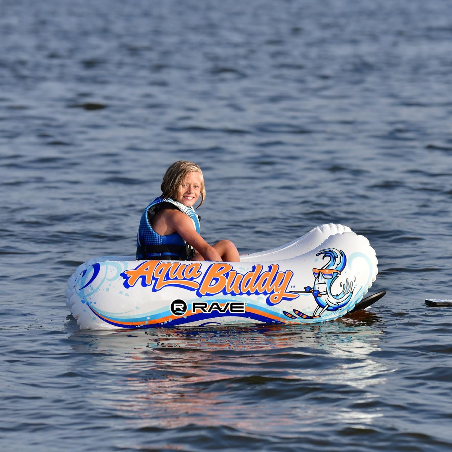 Rave Sports Aqua Buddy Inflatable Water Sports Ski or Wakeboard Trainer
