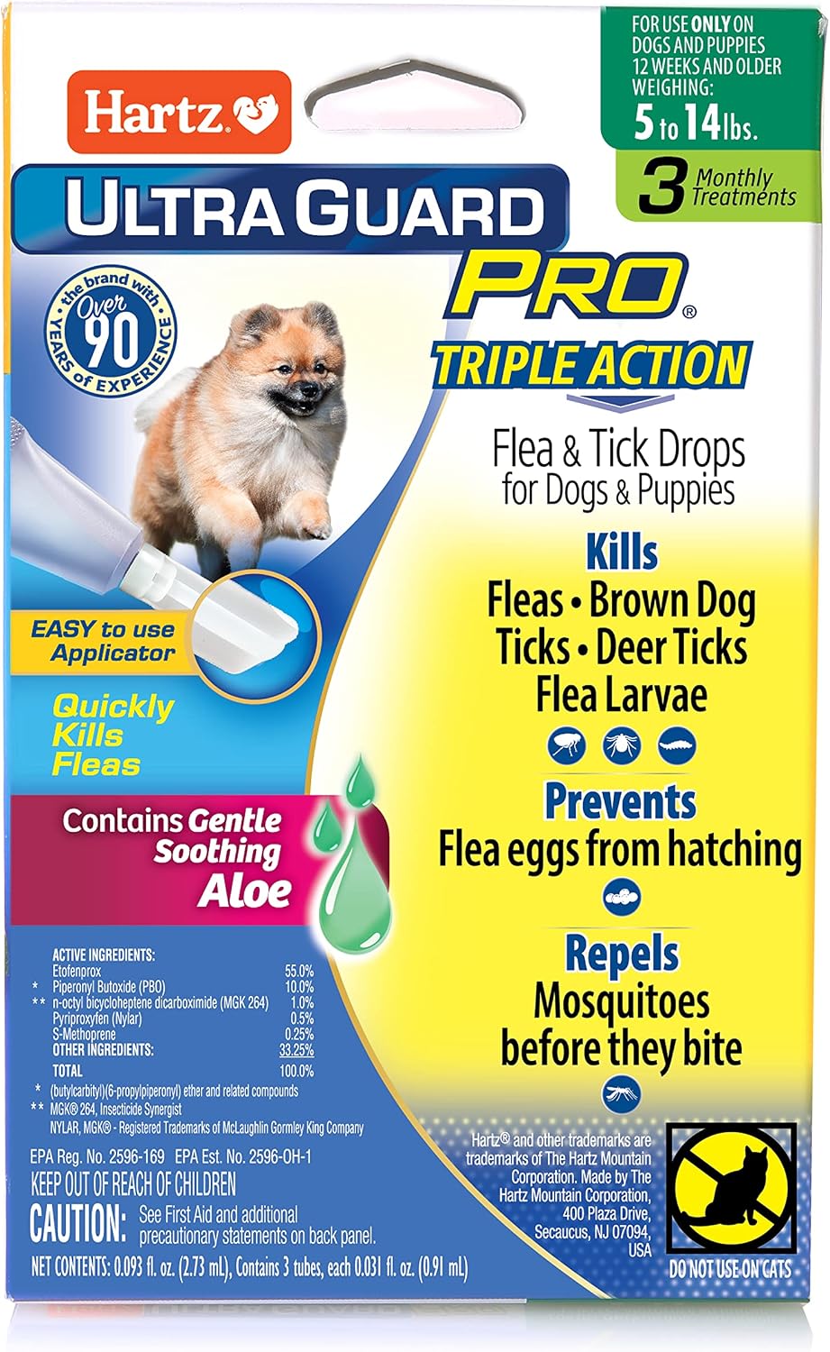 Hartz UltraGuard Pro Flea Tick Drops for Dogs 3160 lbs