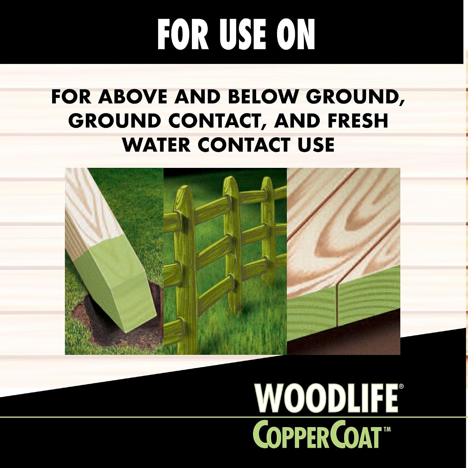 Rust-Oleum WOODLIFE 902 Wolman Classic Clear Wood Preservative-Above Ground, Quart, 0.95 Liters | Protects Against Rot & Decay, Above Ground Wood Protection, Clear Preservative Formula, Quart