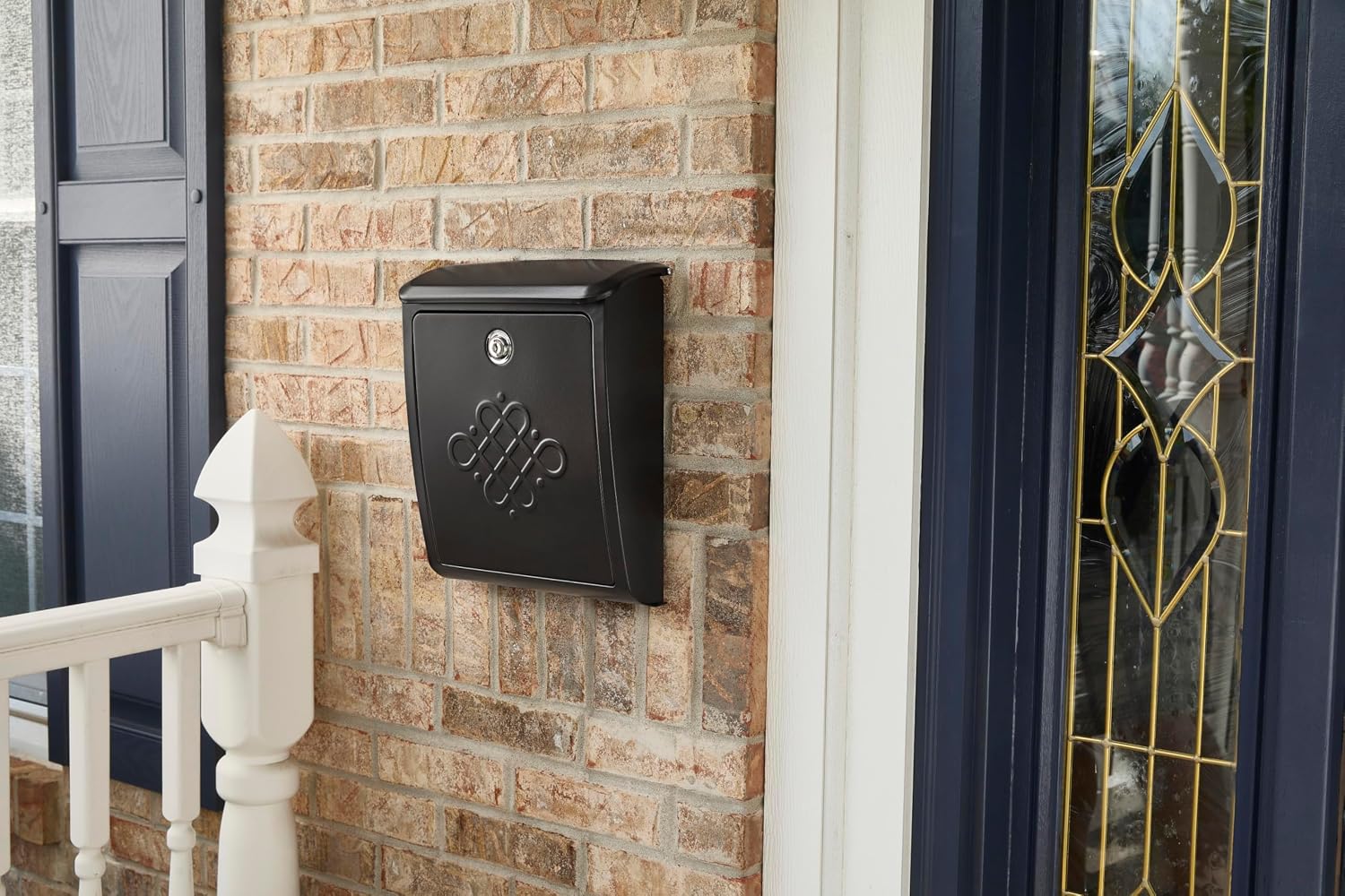 Architectural Mailboxes Bordeaux™ Locking, Wall-Mounted Mailbox for Outside