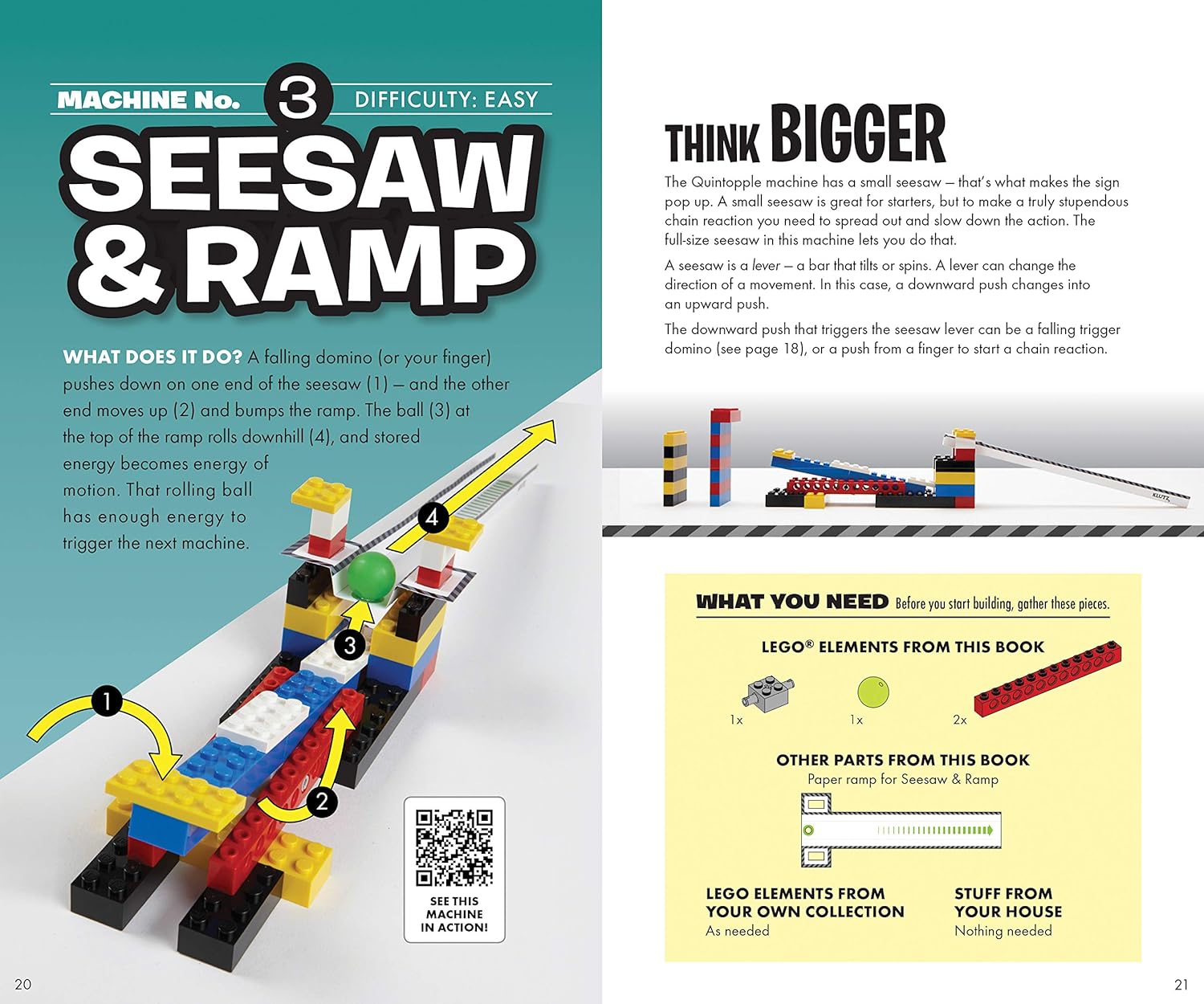 LEGO® Chain Reactions: Design and build amazing moving machines