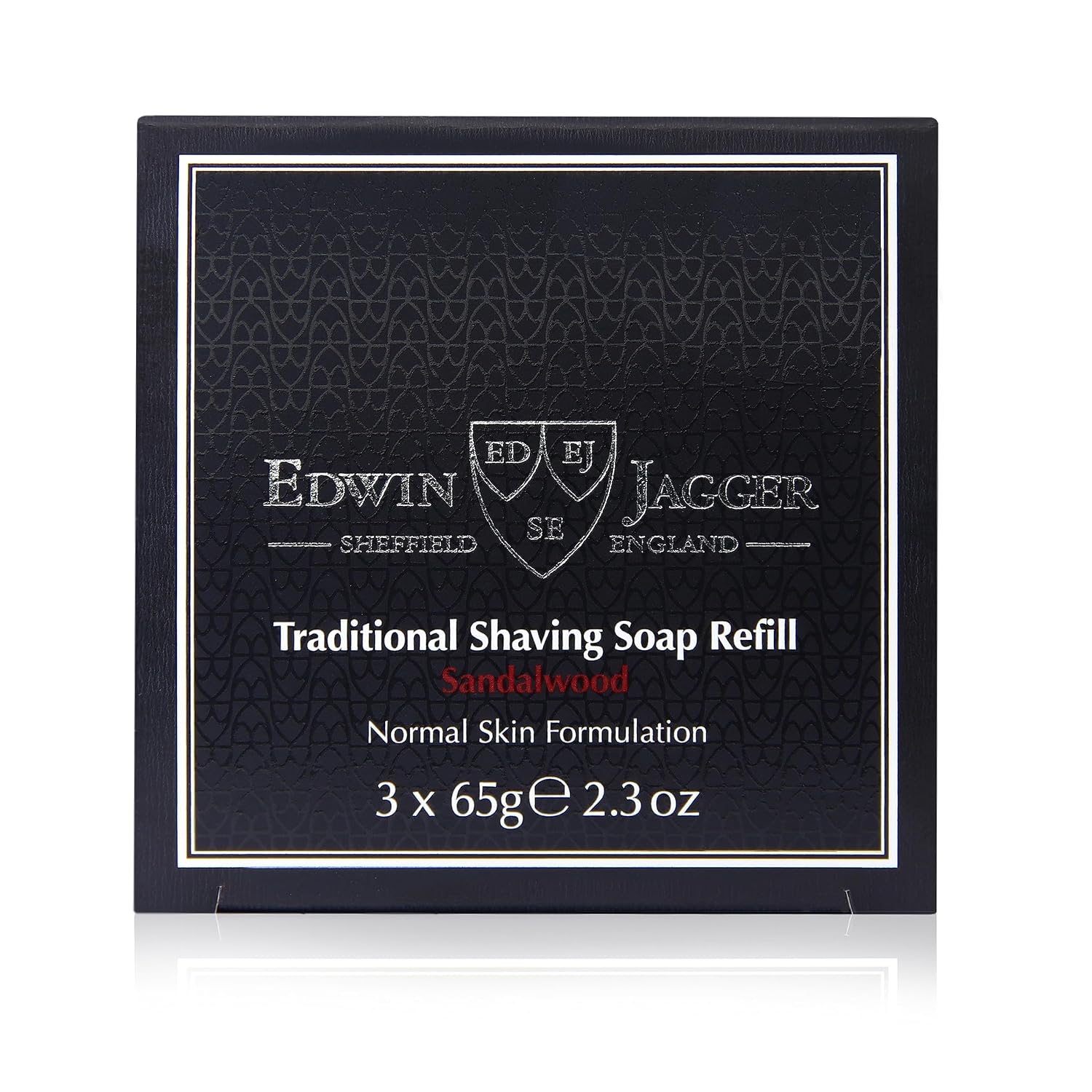 Edwin Jagger Shaving Soap Refill, Sandalwood, 3-Pack