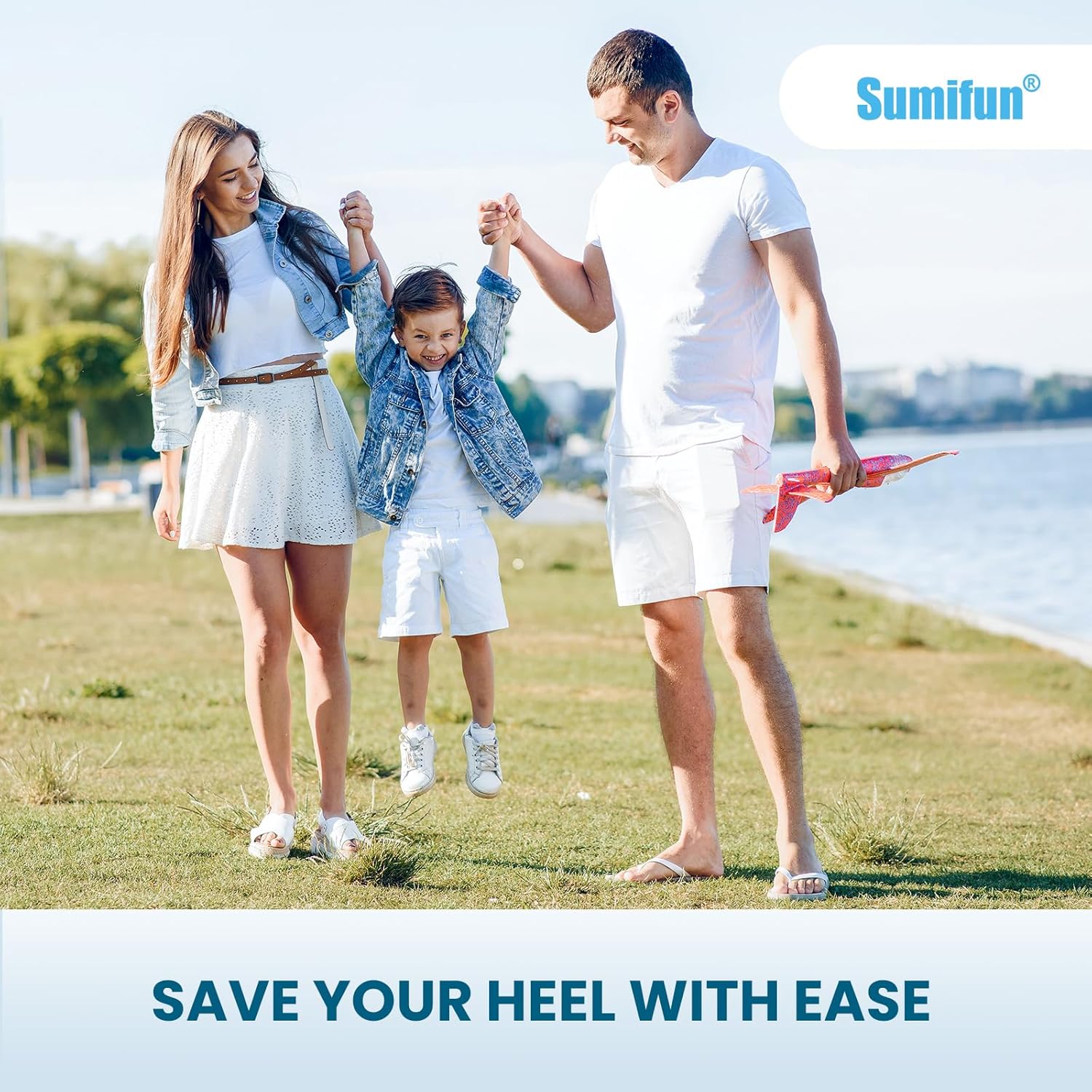 Sumifun Heel Lift, 4-Layer 1 Inch Gel Shoe Lifts for Women Uneven Legs, Adjustable Orthopedic Heel Lifts for Heel Pain and Leg Length Discrepancy