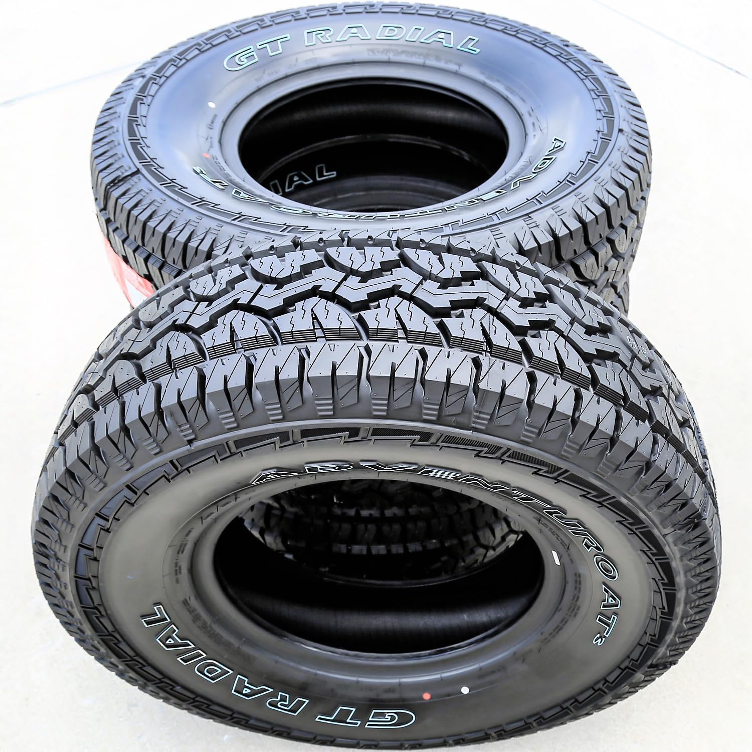GT Radial Adventuro AT3 P265/70R17 113T | Truck/SUV All Terrain All Season Traction 113T Rated Standard Load Radial Construction Outlined White