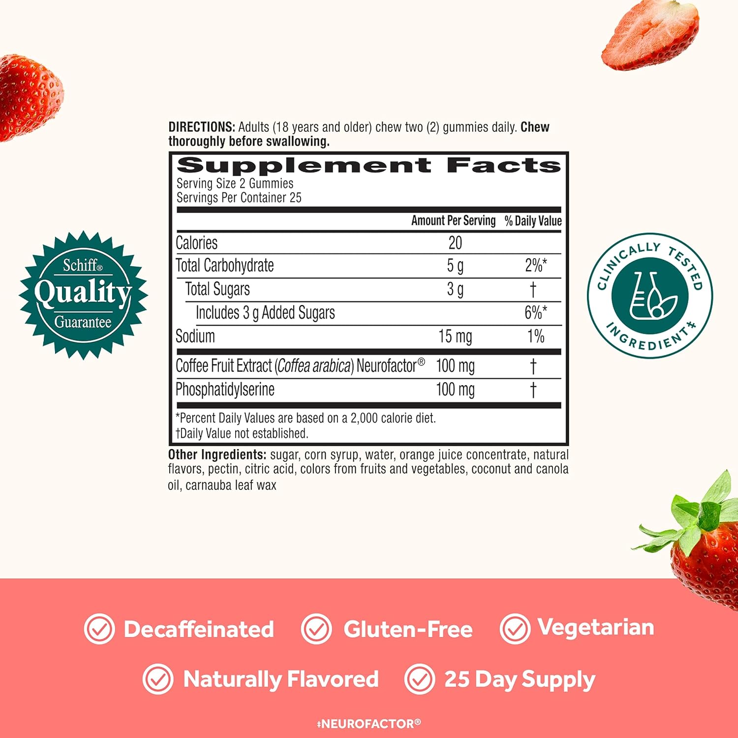 NEURIVA Plus Brain Supplements for Memory and Focus, Clinically Tested Nootropics Neurofactor and Phosphatidylserine with Vitamin B12, Vitamin B6