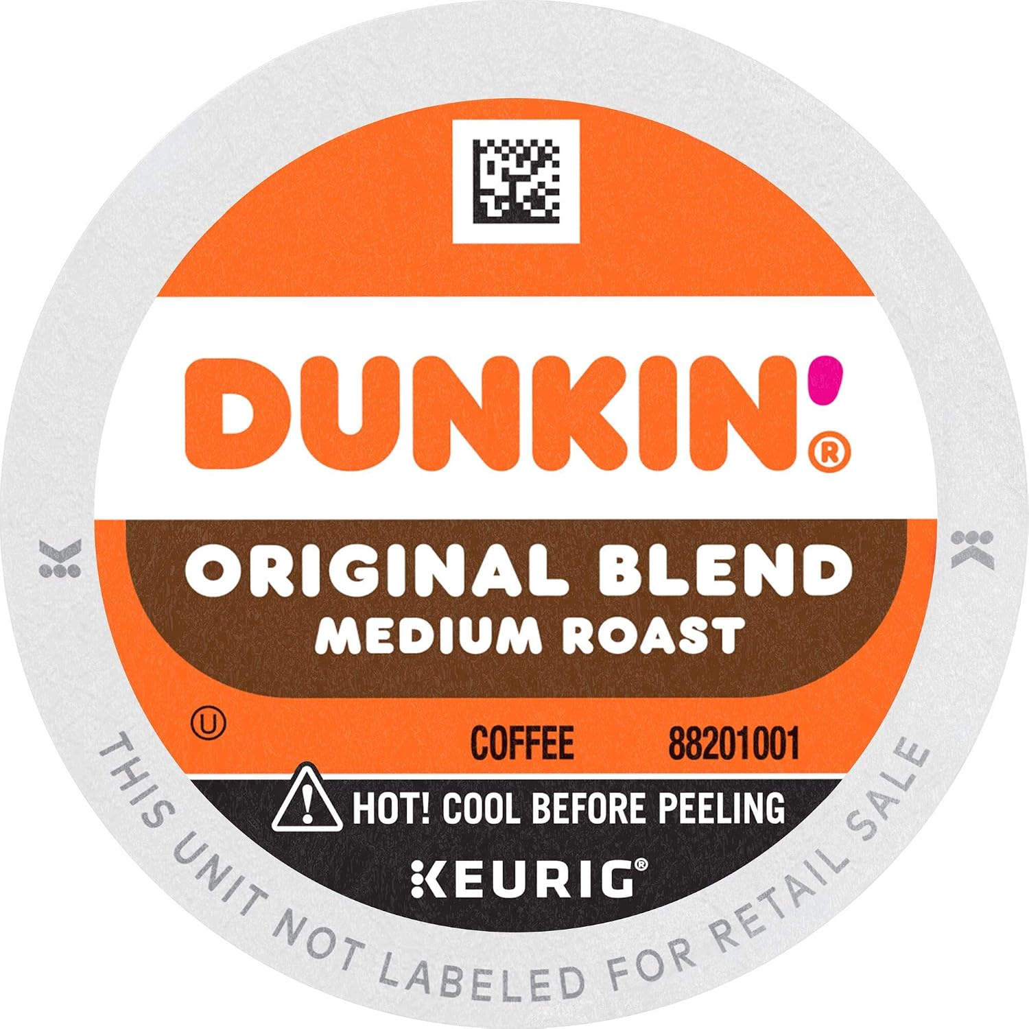 Dunkin' Donuts, Dunkin Donuts Coffee Medium Roast Original Blend K-Cup Pods, 10 Count
