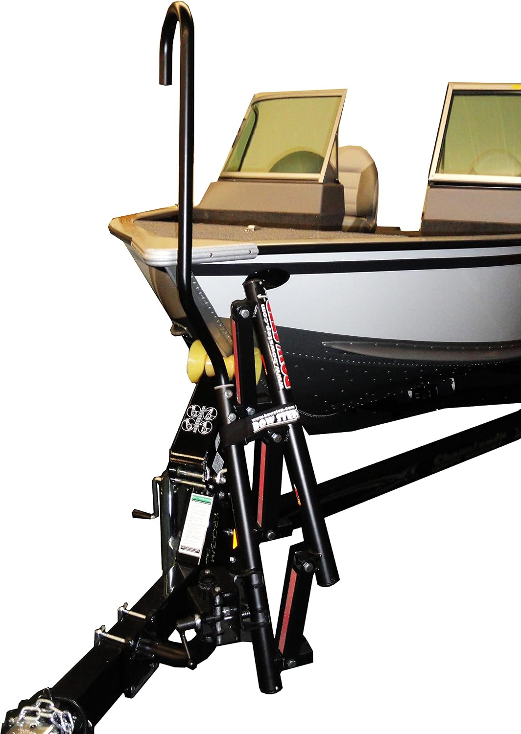 Quality Mark 28801 Bow Step - 3-Step, Starboard , Black