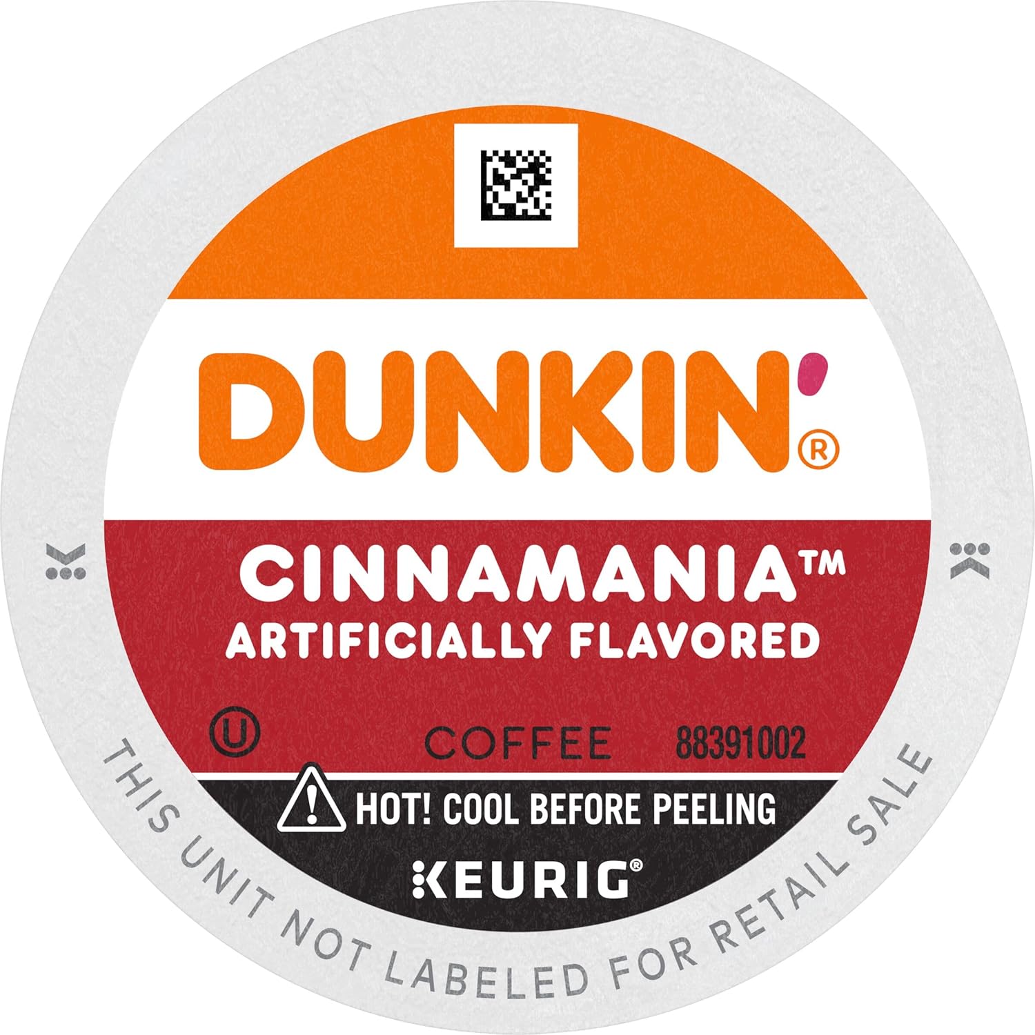 Dunkin’ French Vanilla Artificially Flavored Coffee, 60 Keurig K-Cup Pods | 6 boxes of 10 single serve coffee pods each, Smooth & rich flavor, Made with arabica coffee, Shelf stable, SNAP EBT eligible