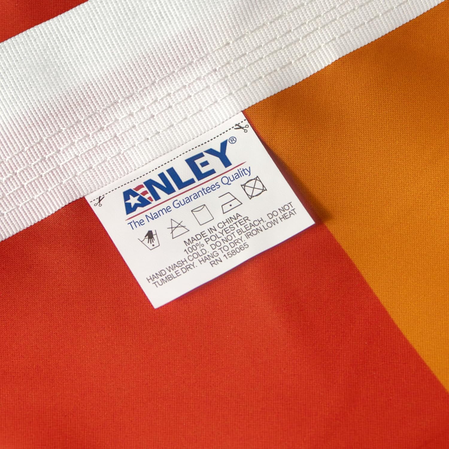 ANLEY Fly Breeze American National Flag 4x6 Foot Polyester - Vivid Color and Fade proof - Canvas Header and Brass Grommets - Banner Flags 4 X 6 Ft