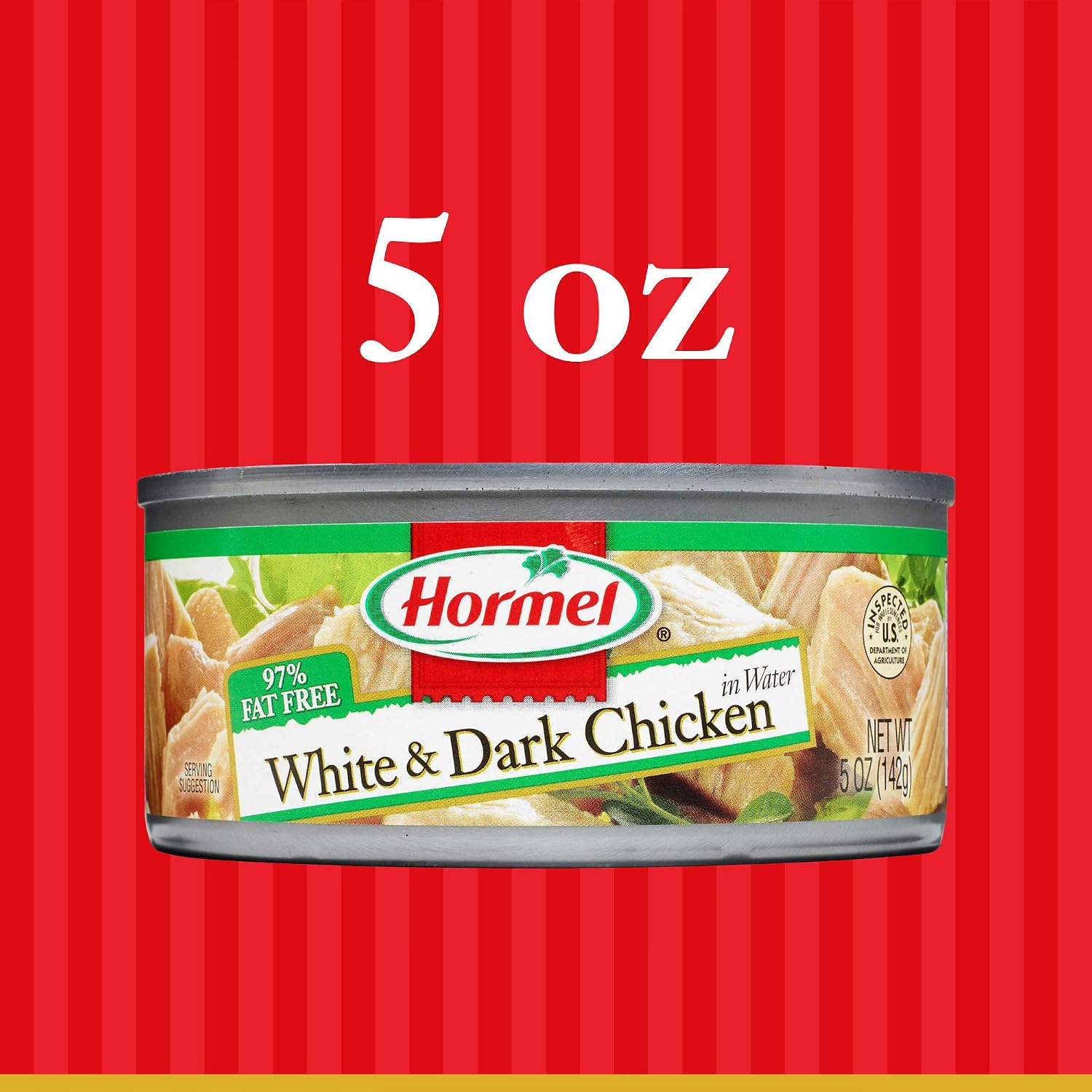 HORMEL Canned Ham, Smoked, 5 Ounce (Pack of 12)