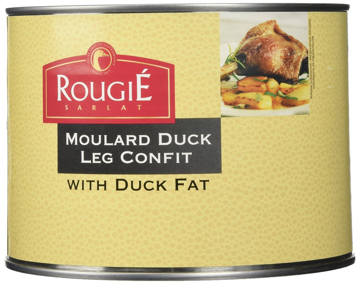 Rougie Confit of Duck Legs, 4 legs, 53oz
