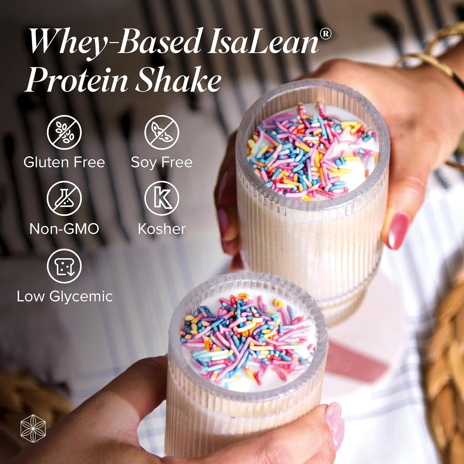 IsaLean Protein Shake - Complete Nutrition for Maintaining Healthy Weight & Lean Muscle Growth Enhanced with MCT Oil - 24 Vitamins & Minerals - 28.1 oz - 14 Meal Canister - Creamy Chocolate