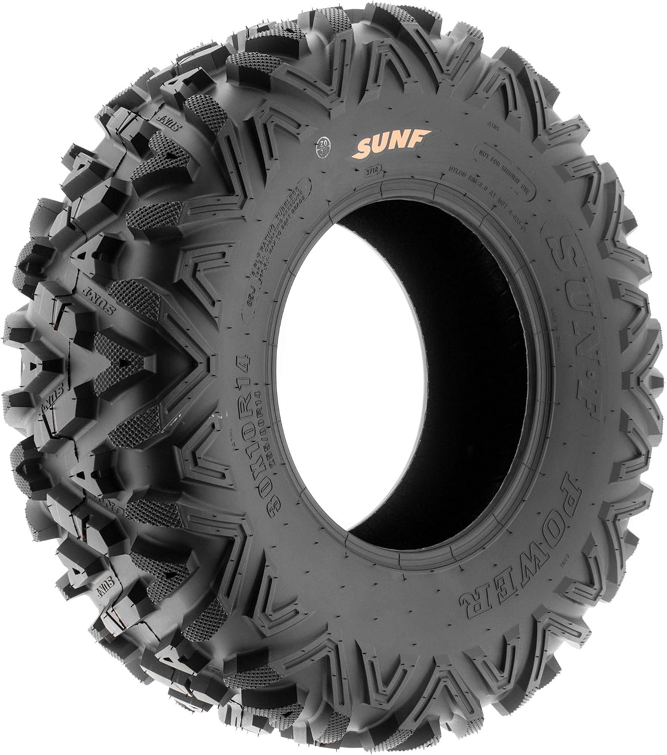 SunF 30x10R14 30x10x14 All Terrain Tires ATV UTV 8 PR POWER I A033 - SET of 4