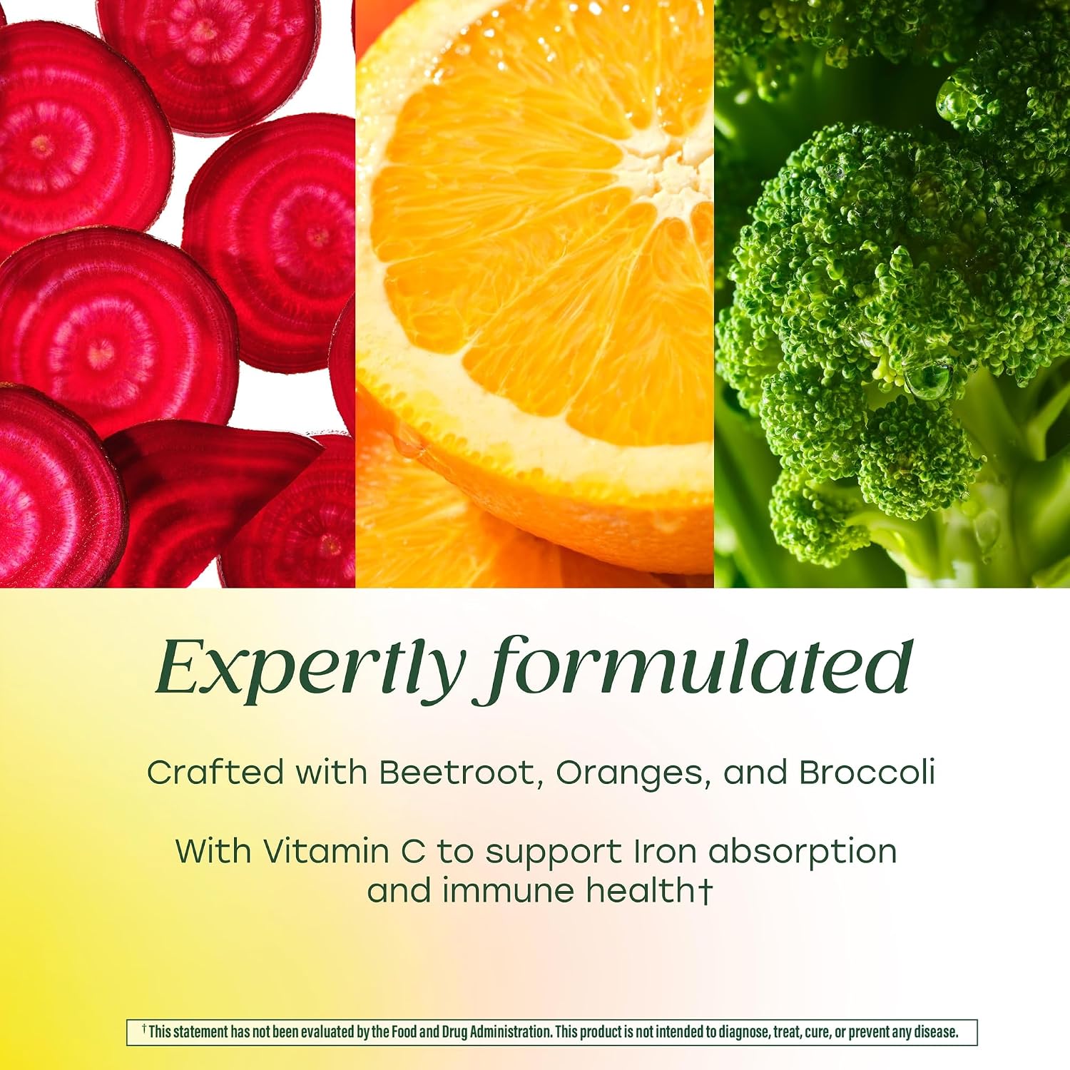 MegaFood Blood Builder Iron Supplement, Energy Support, 72 Mini Tablets
