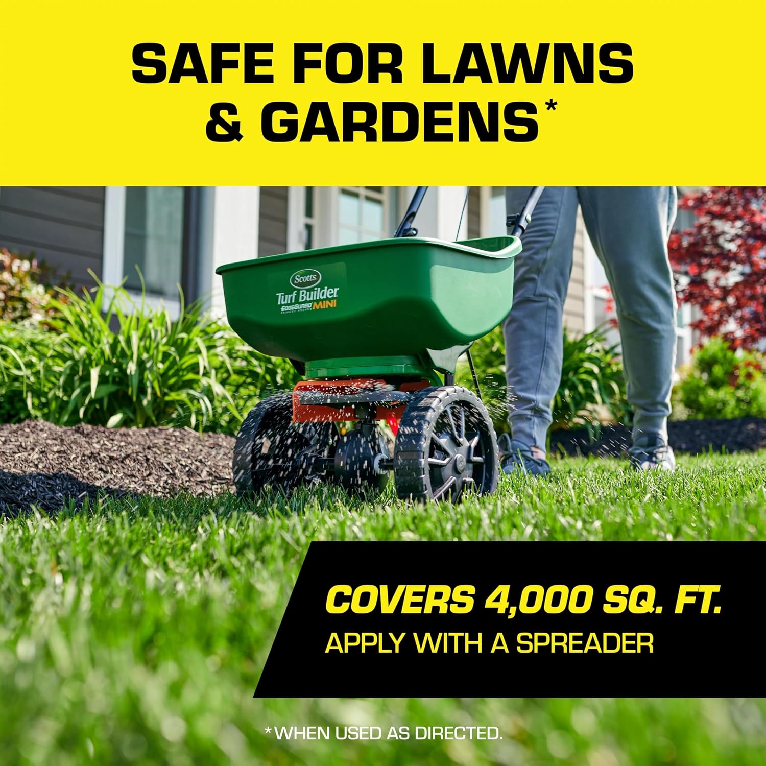 Tomcat Mole & Gopher Repellent Granules, 4 lbs. | Mole Repellent Granules Formulated with Castor Oil, For Lawns
