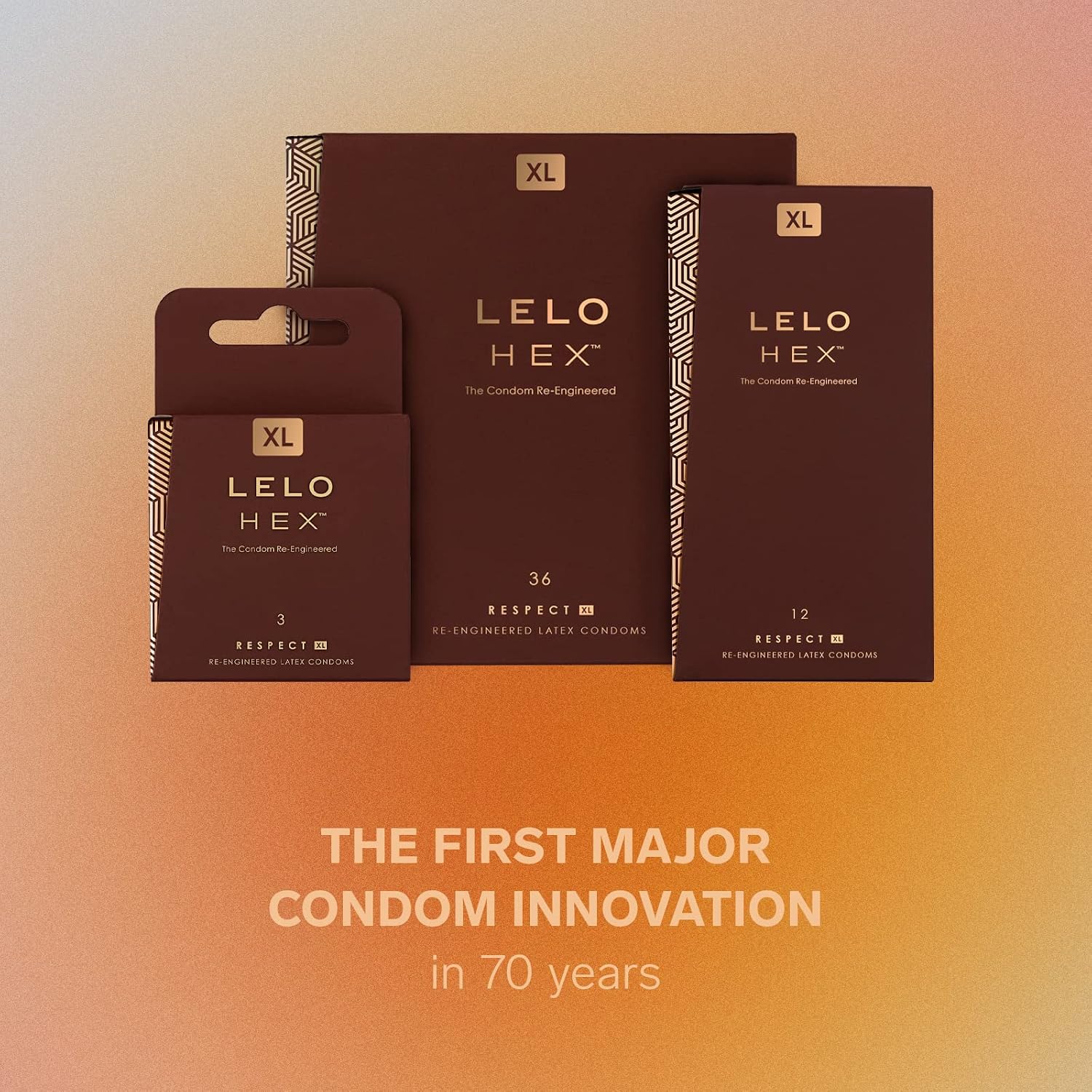 LELO HEX Original - Ultra Thin Condoms, Increased Strength, 12 Pack | This ultra thin condom offers increased strength without reducing sensation, for comfortable, reliable protection.