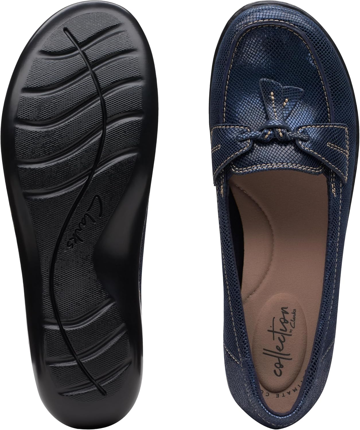Clarks Women's Ashland Bubble Slip On Loafers